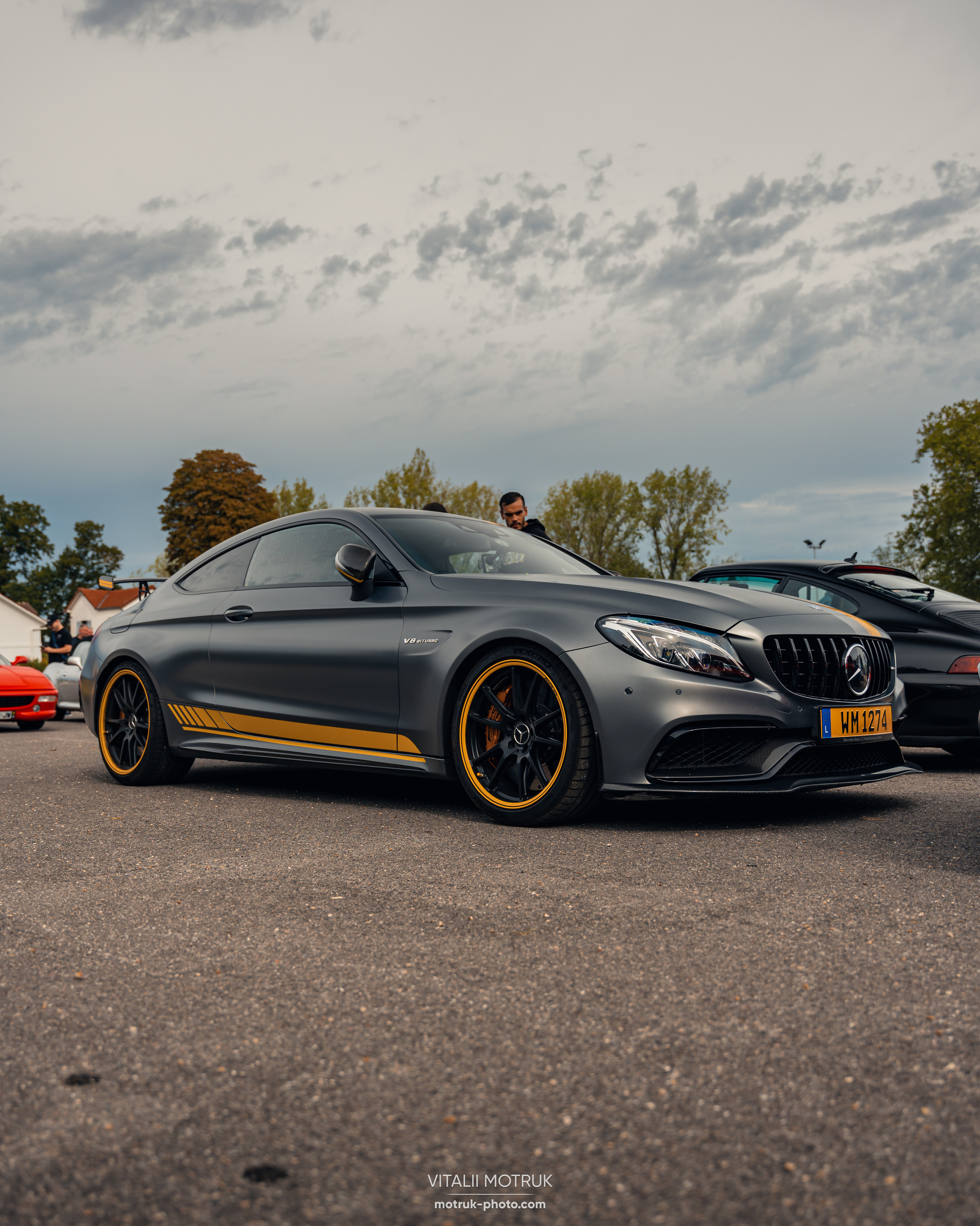 Cars and Coffee 17 september. Photographe de voitures à Paris — Vitalii Motruk