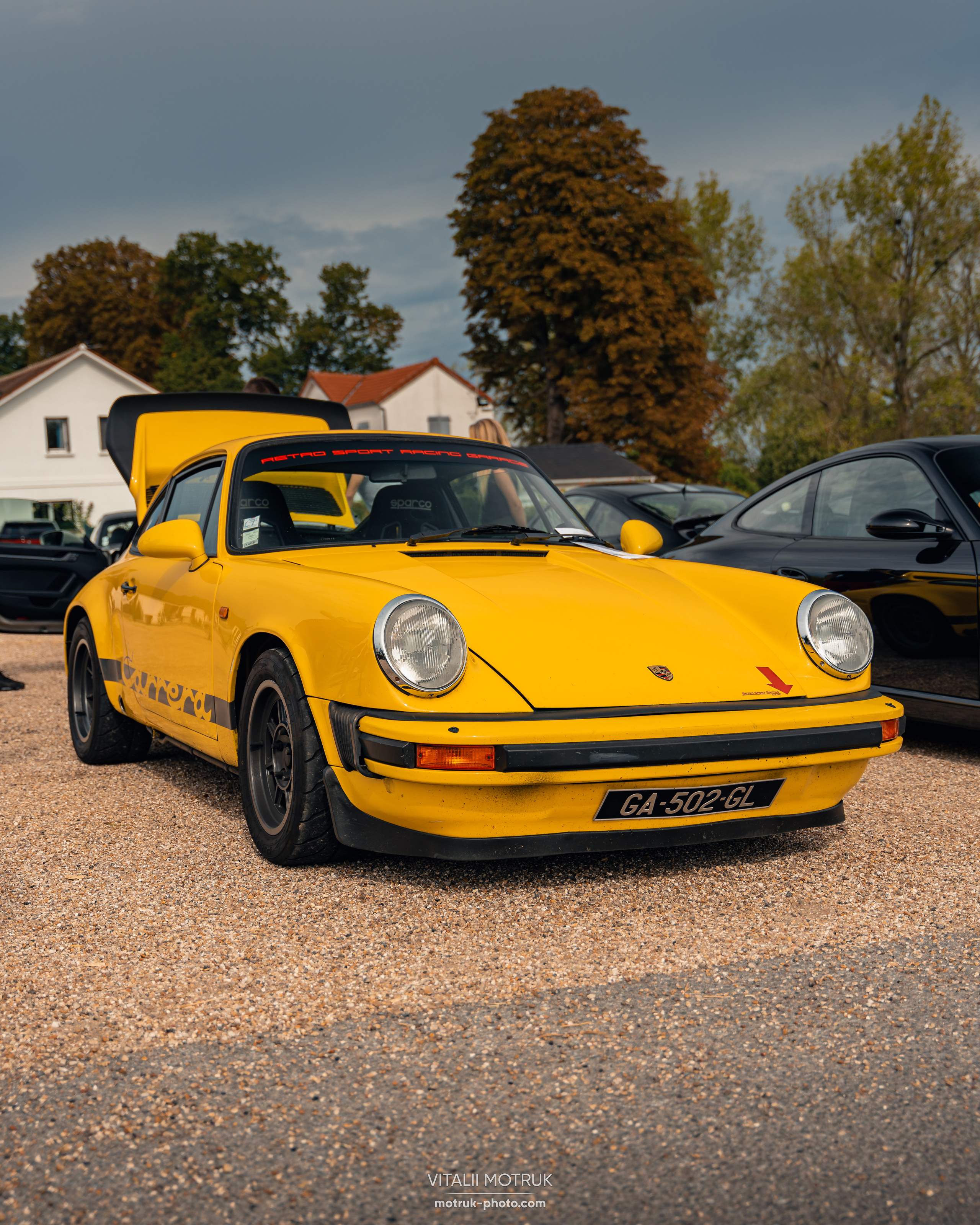 Cars and Coffee 17 september. Photographe de voitures à Paris — Vitalii Motruk
