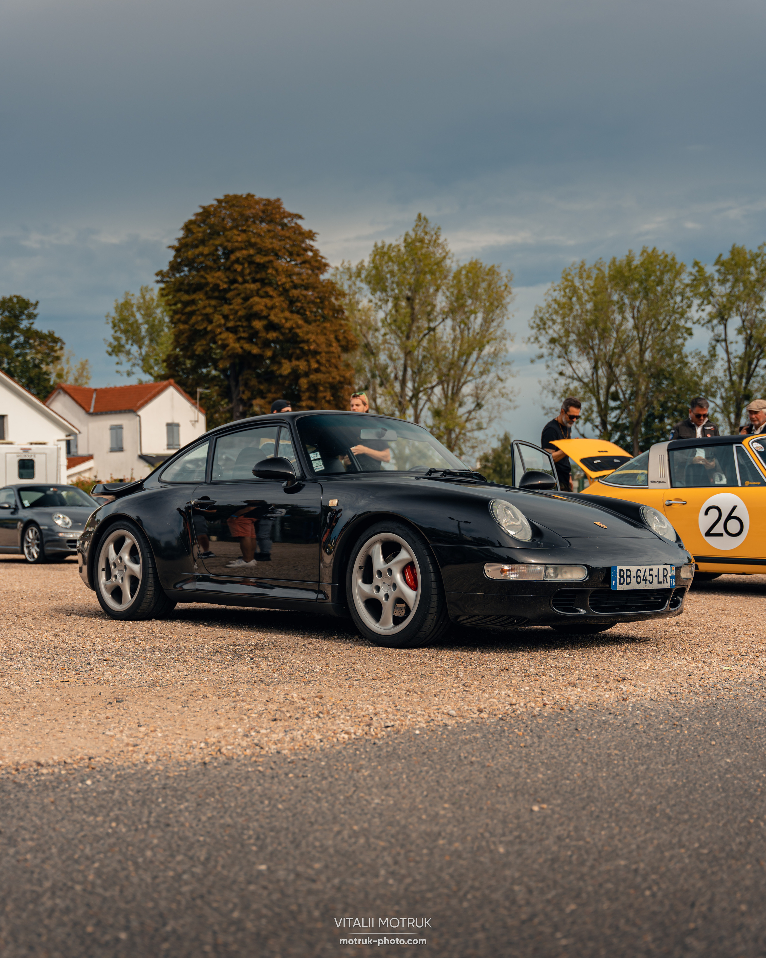 Cars and Coffee 17 september. Photographe de voitures à Paris — Vitalii Motruk