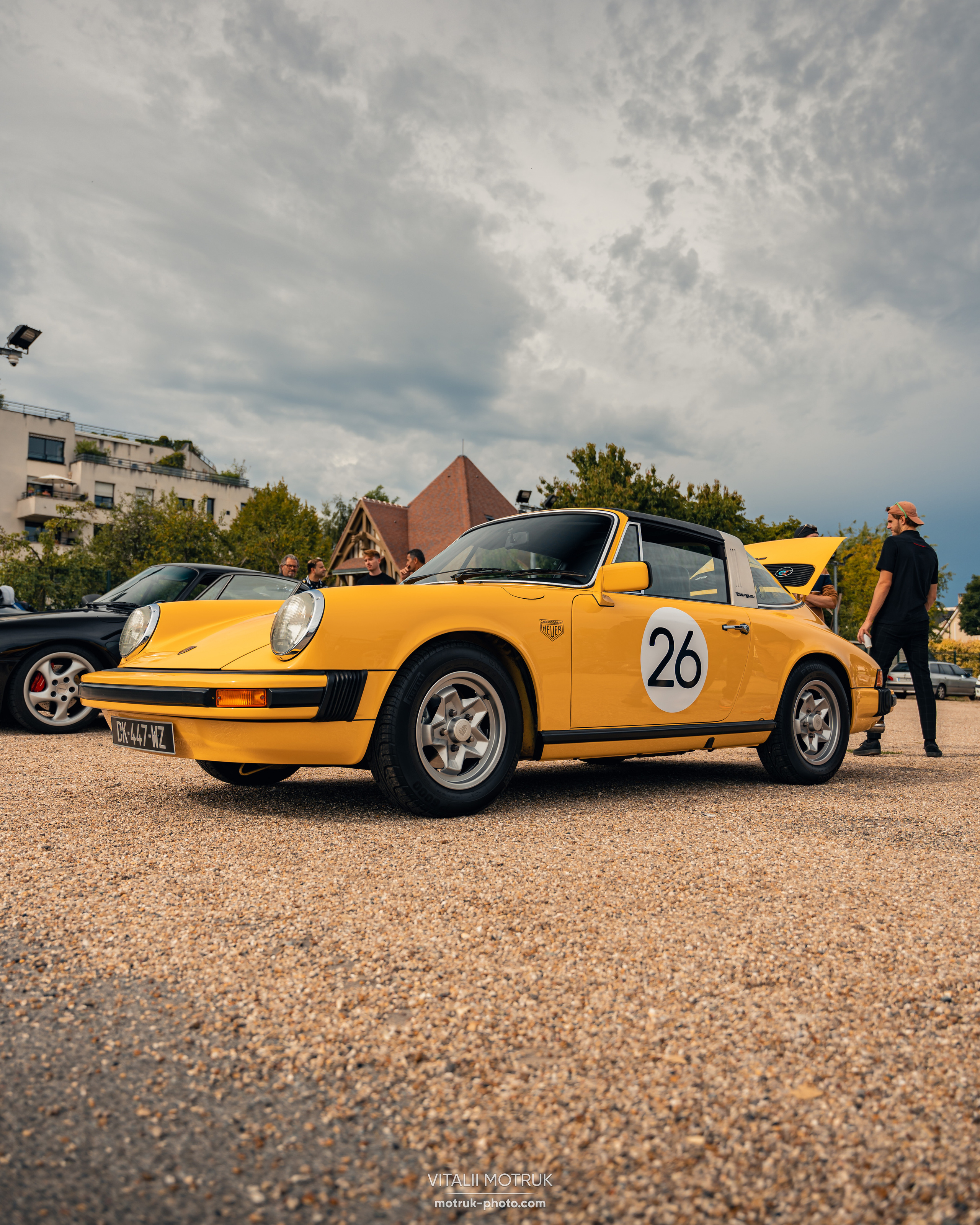 Cars and Coffee 17 september. Photographe de voitures à Paris — Vitalii Motruk