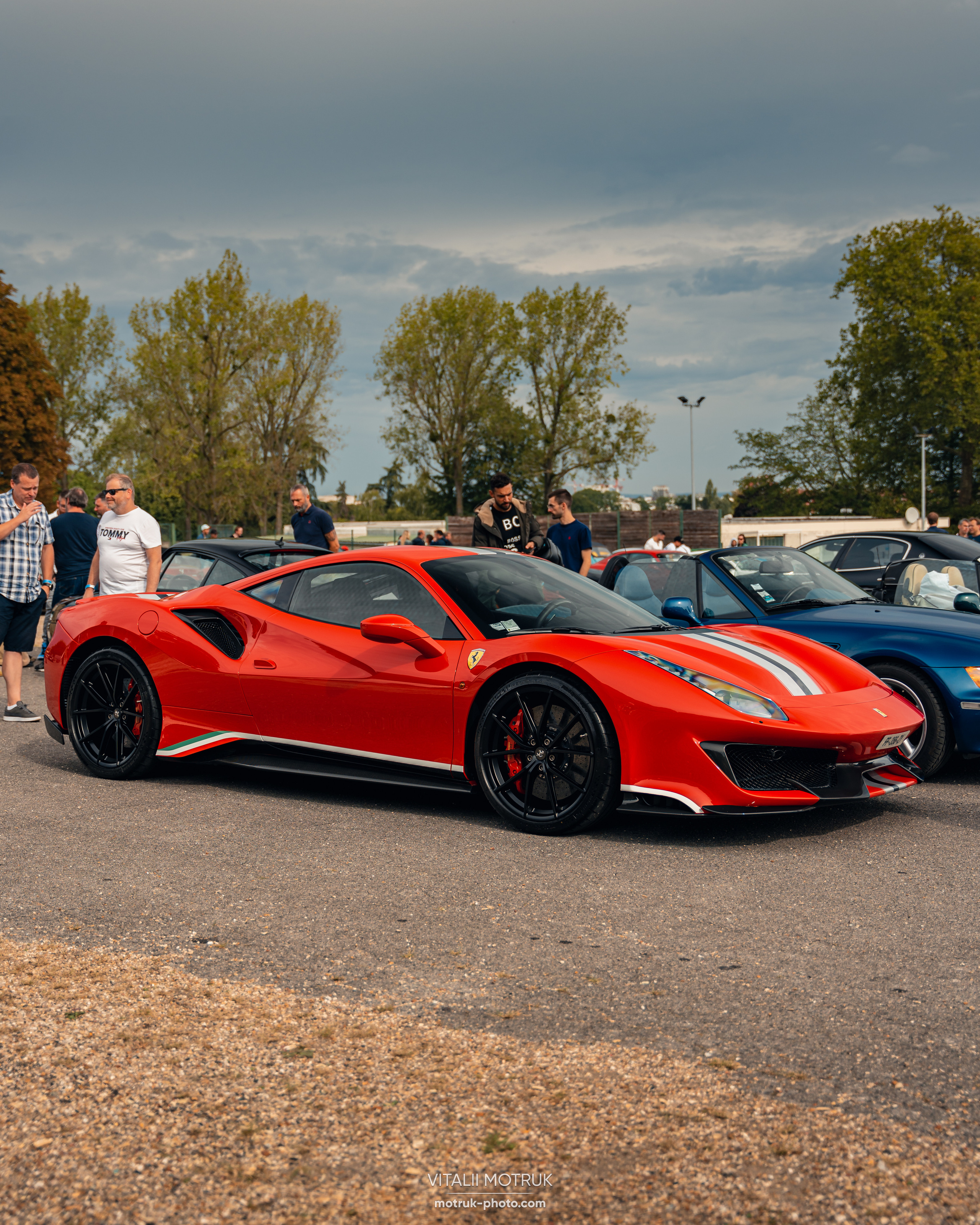 Cars and Coffee 17 september. Photographe de voitures à Paris — Vitalii Motruk