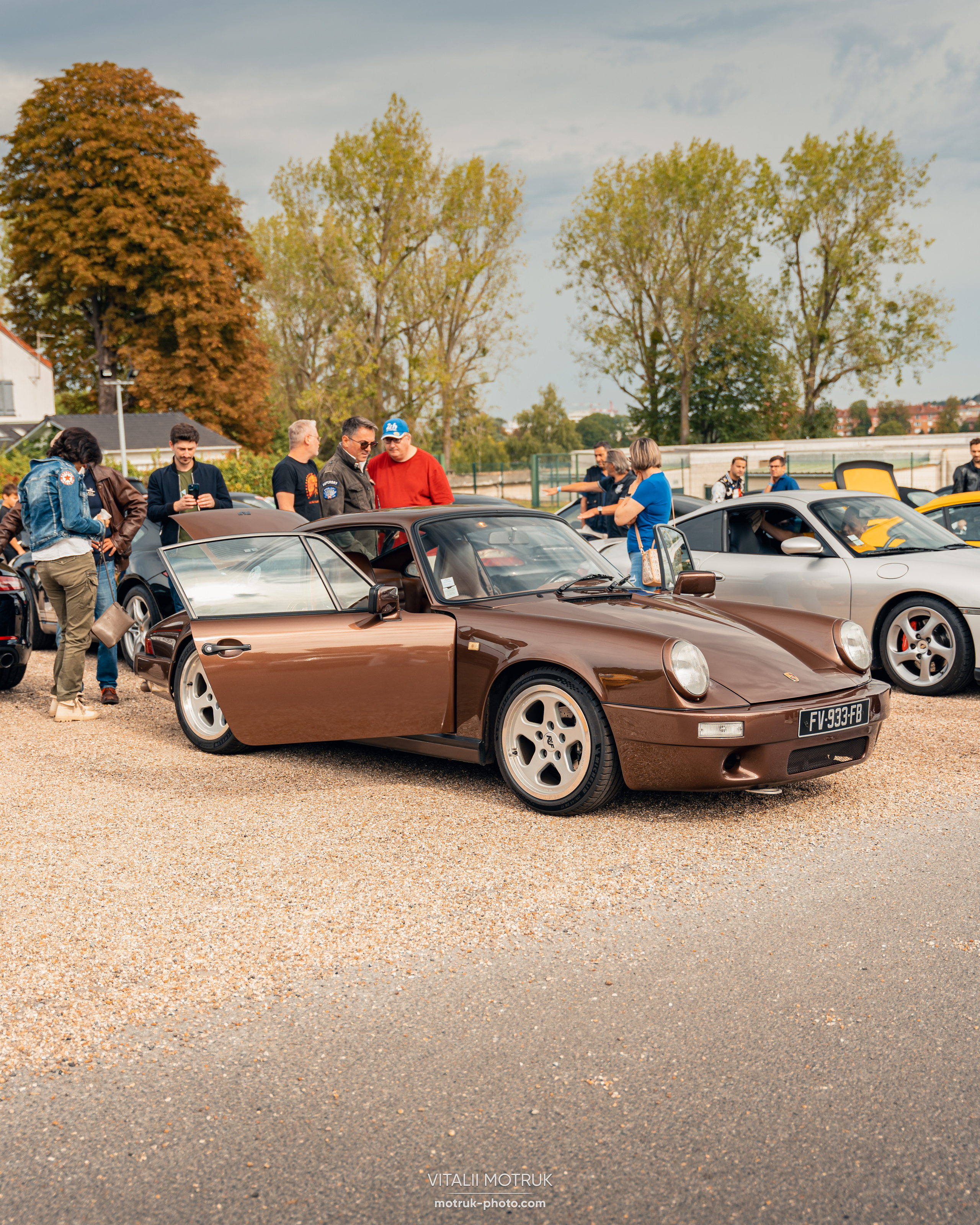 Cars and Coffee 17 september. Photographe de voitures à Paris — Vitalii Motruk