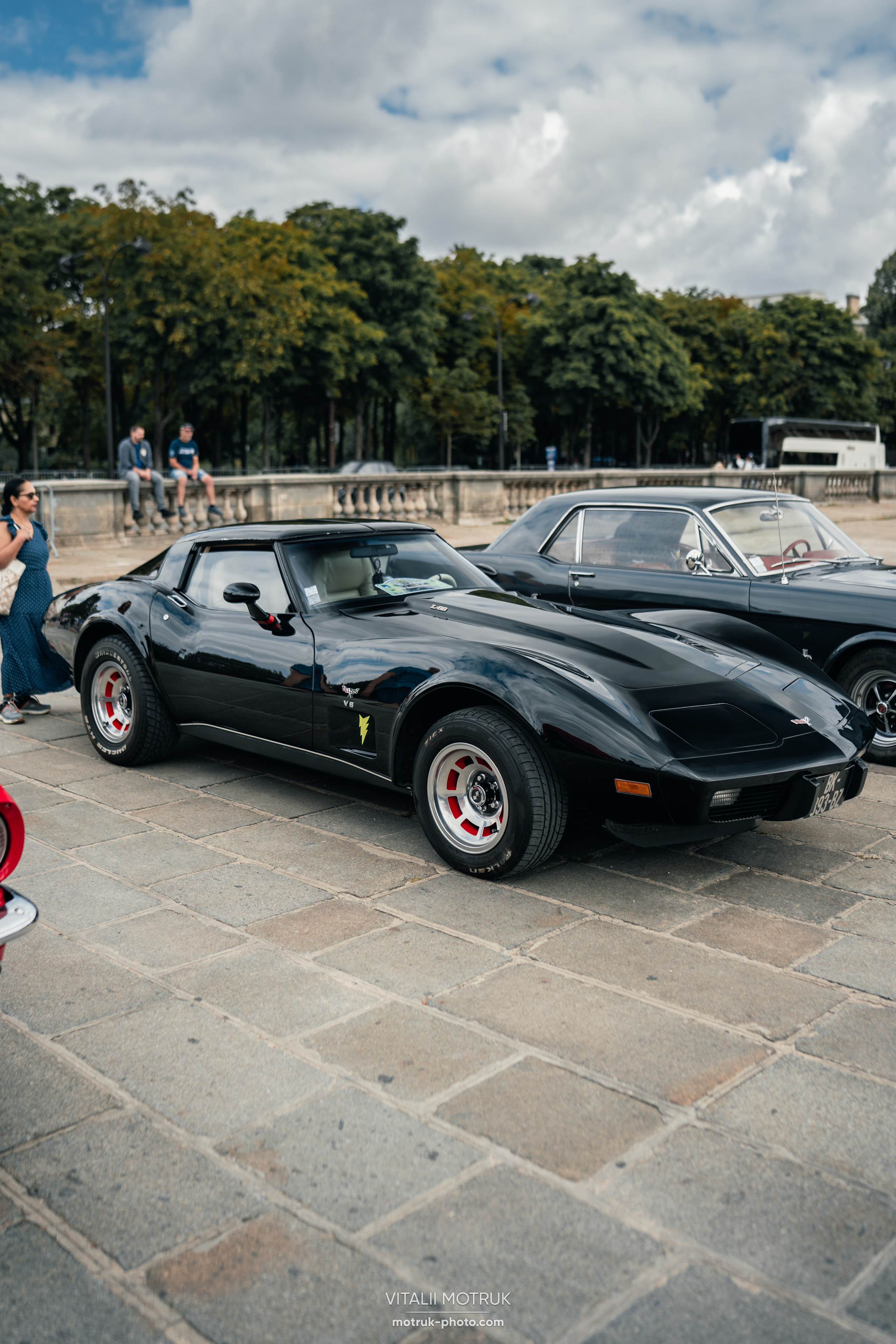 Traverser Paris. Photographe de voitures à Paris — Vitalii Motruk