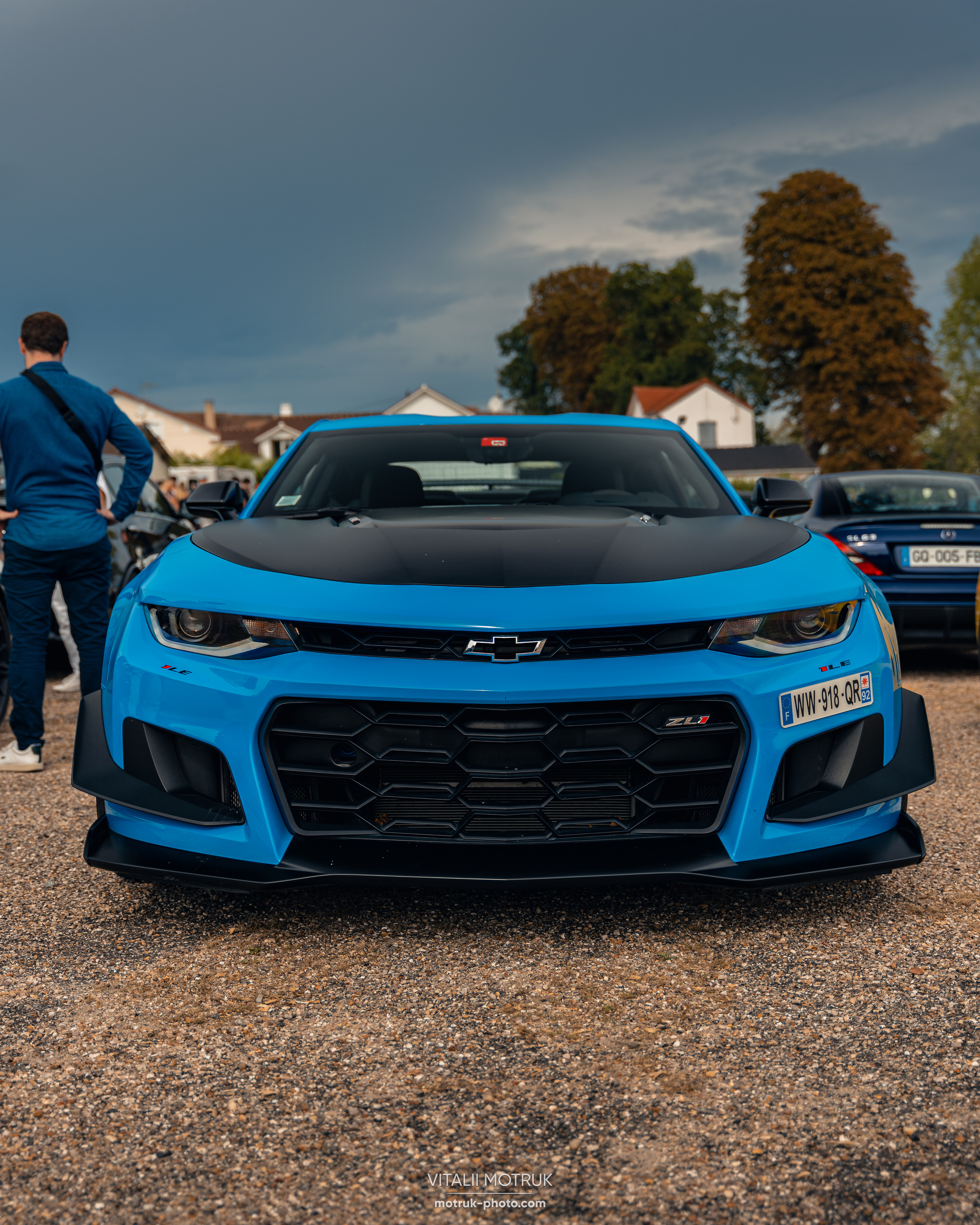 Cars and Coffee 17 september. Photographe de voitures à Paris — Vitalii Motruk