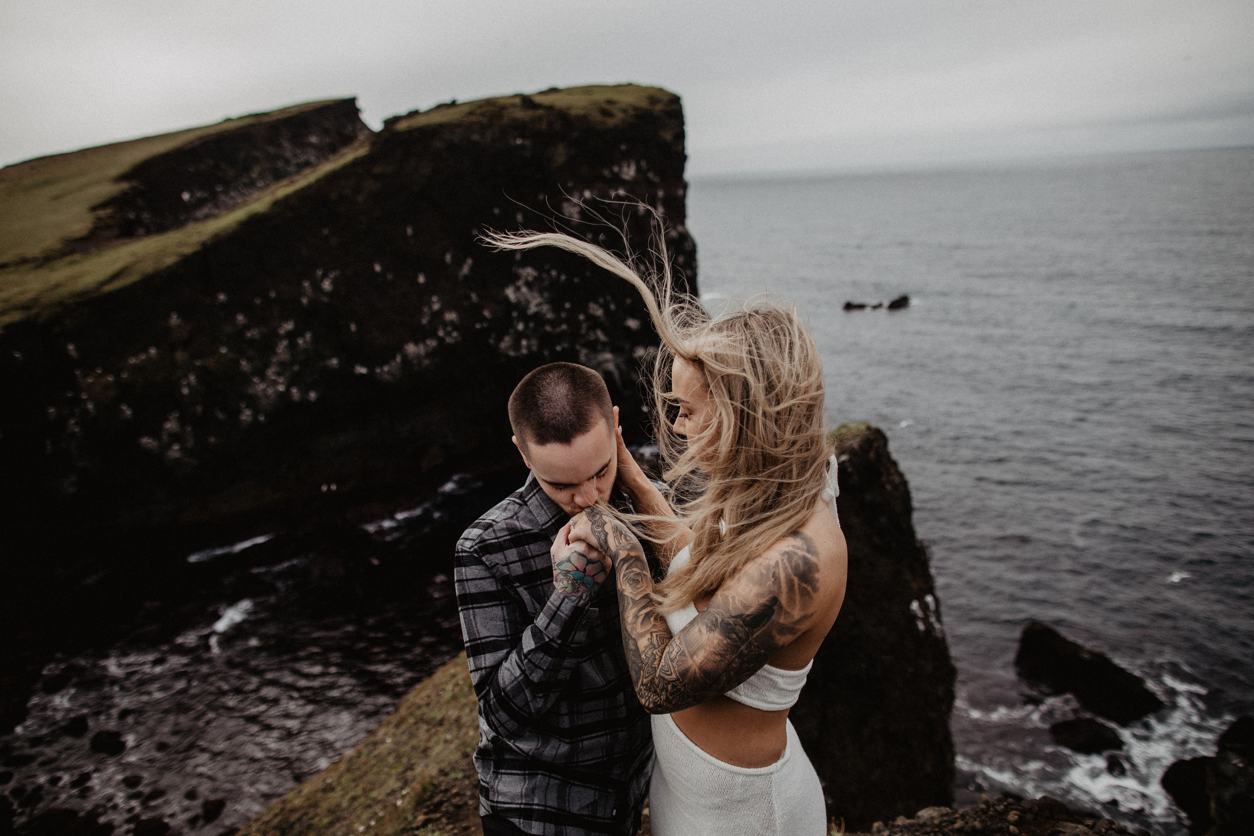 Johnny+Peyton. Iceland elopement photographer & videographer