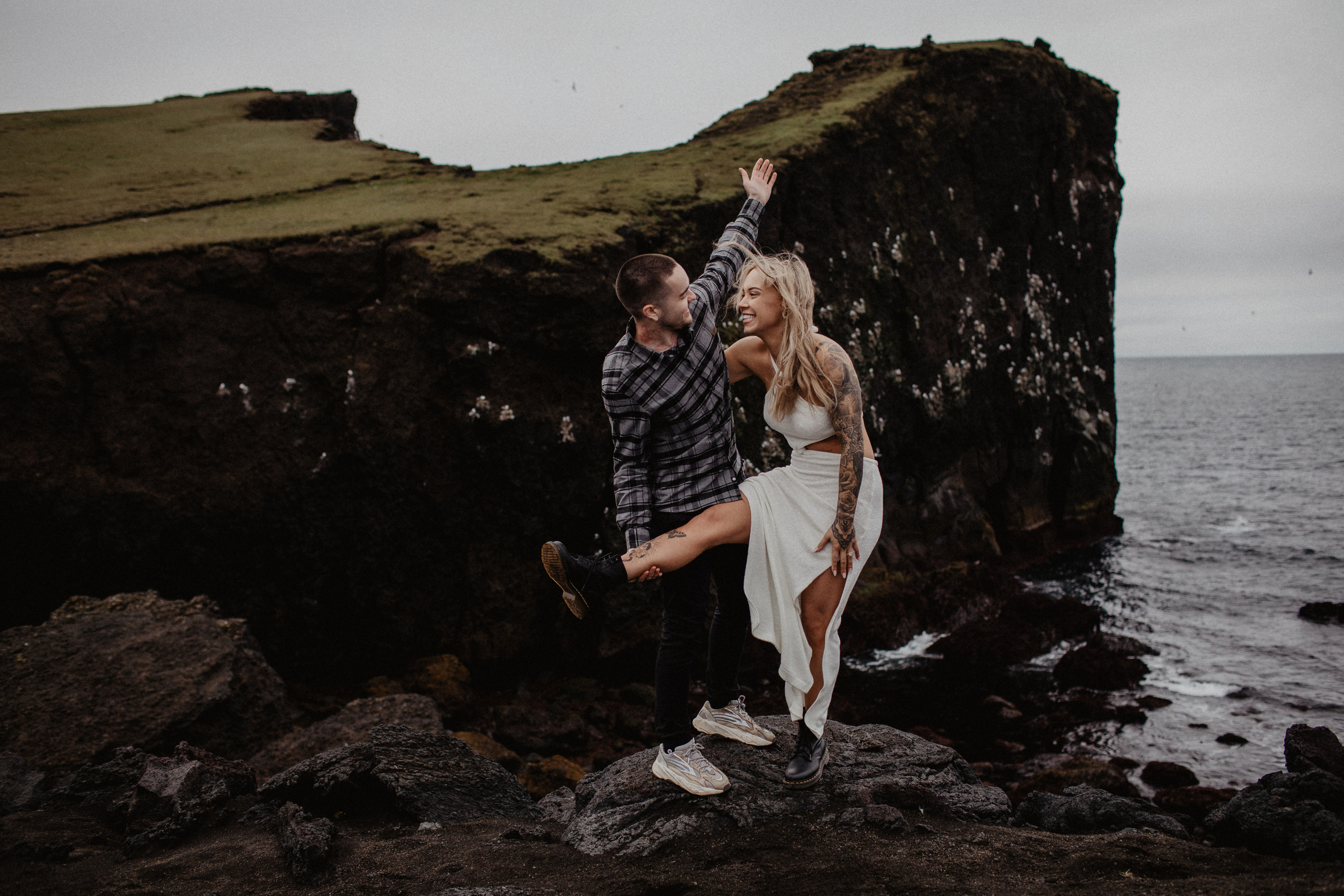 Johnny+Peyton. Iceland elopement photographer & videographer