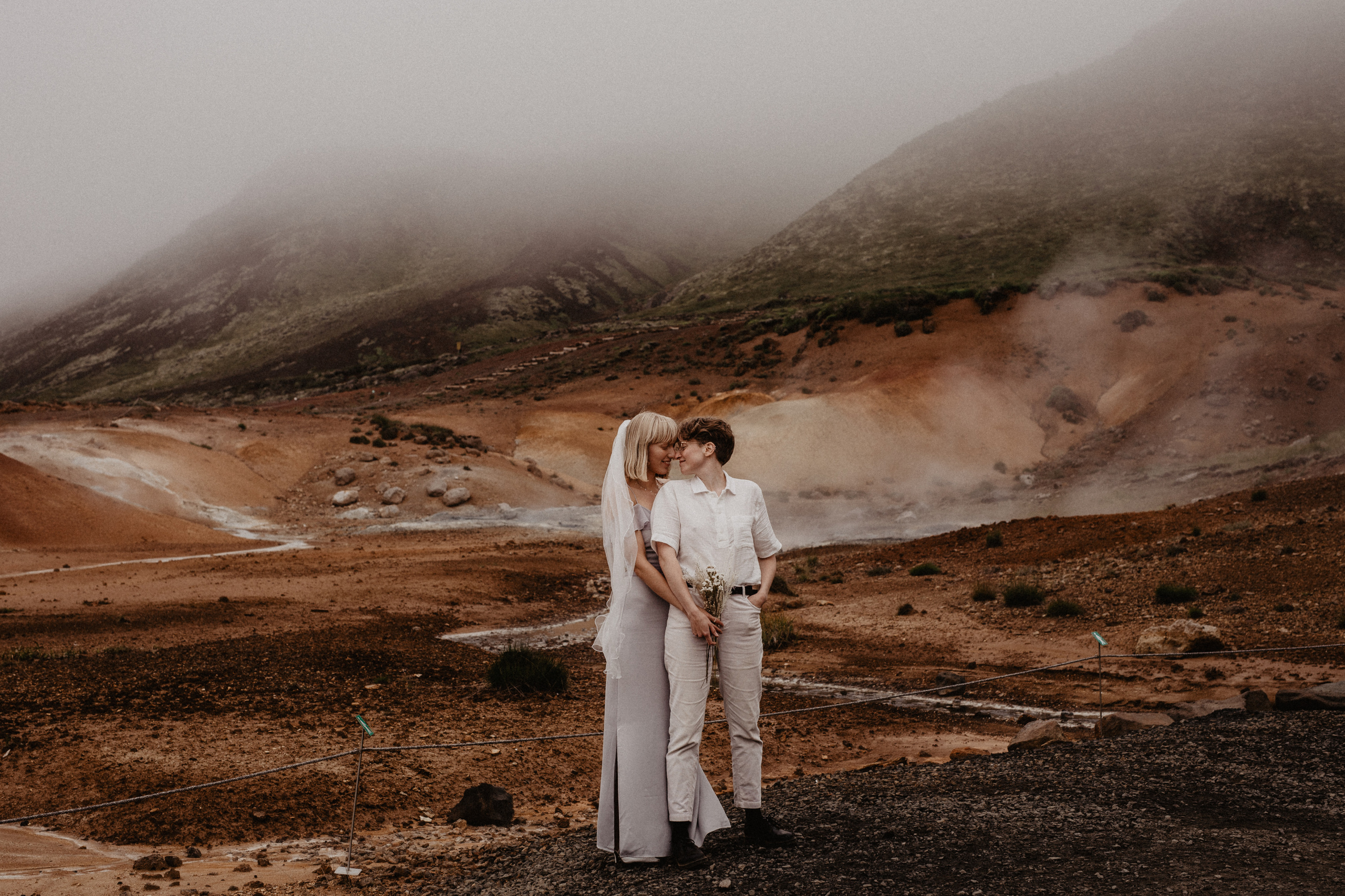 Ástrós+Sandra. Iceland elopement photographer & videographer