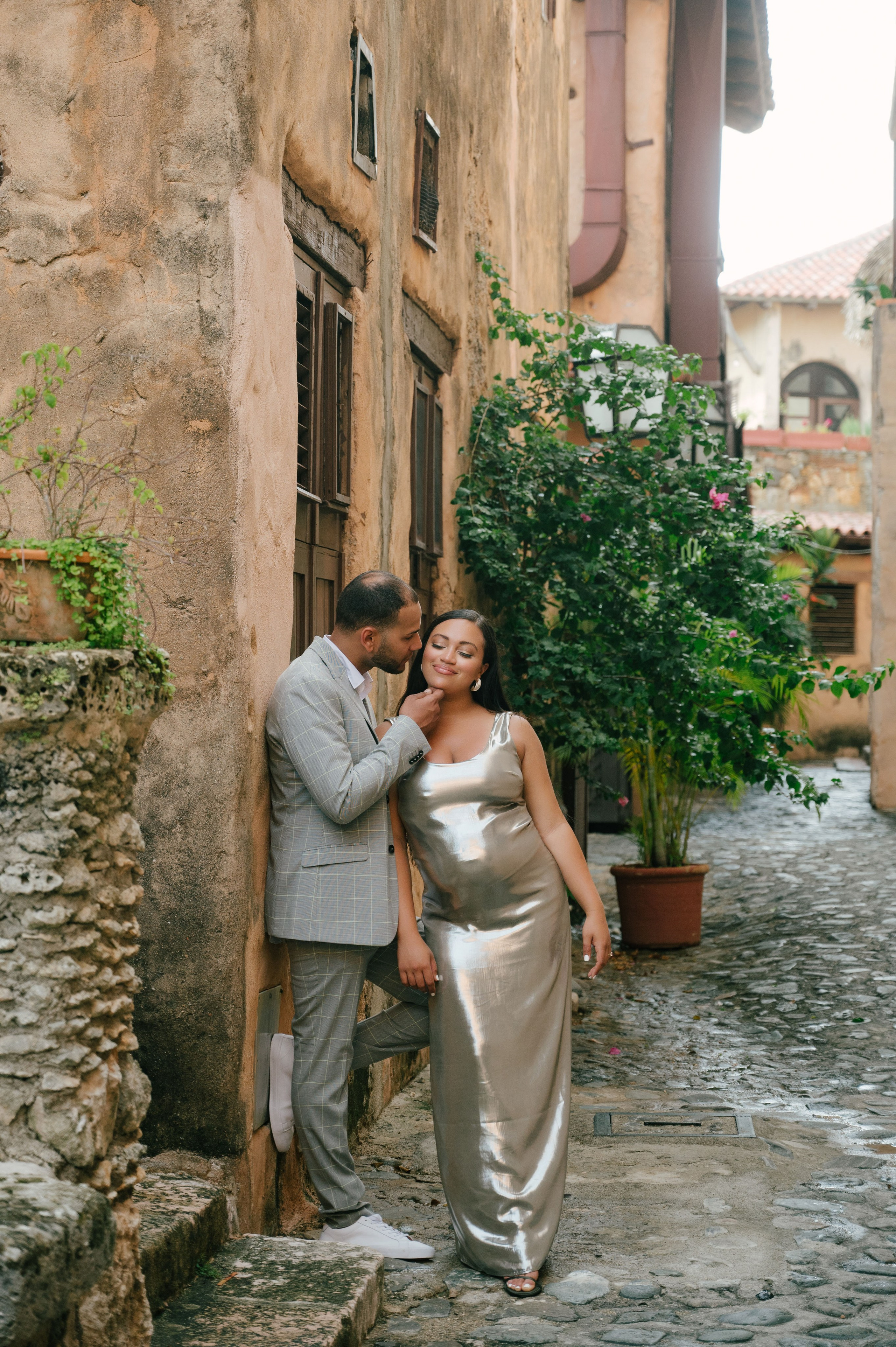 Cinthia and Jose at Altos de Chavon