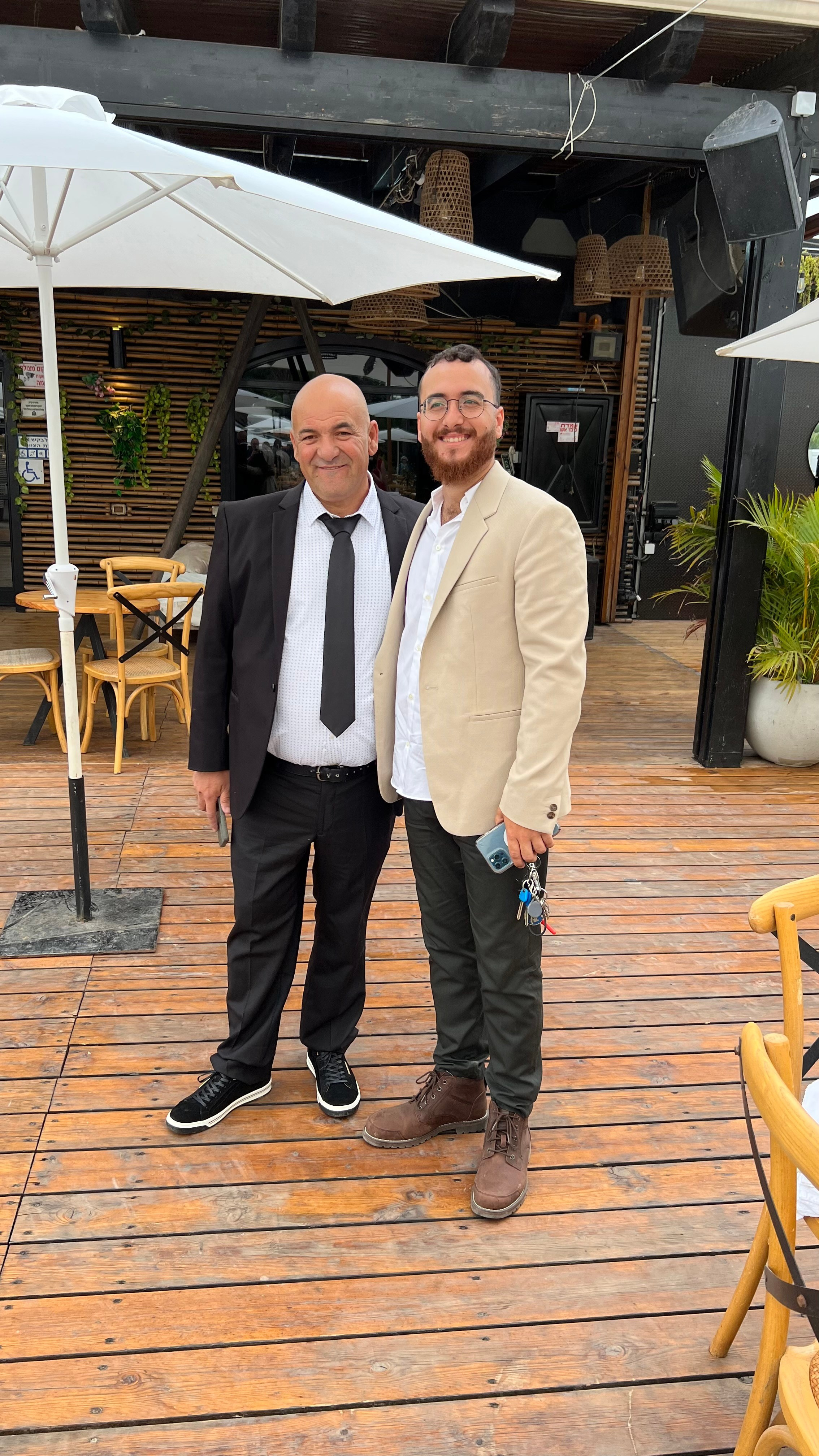 My nephew got married - congratulations