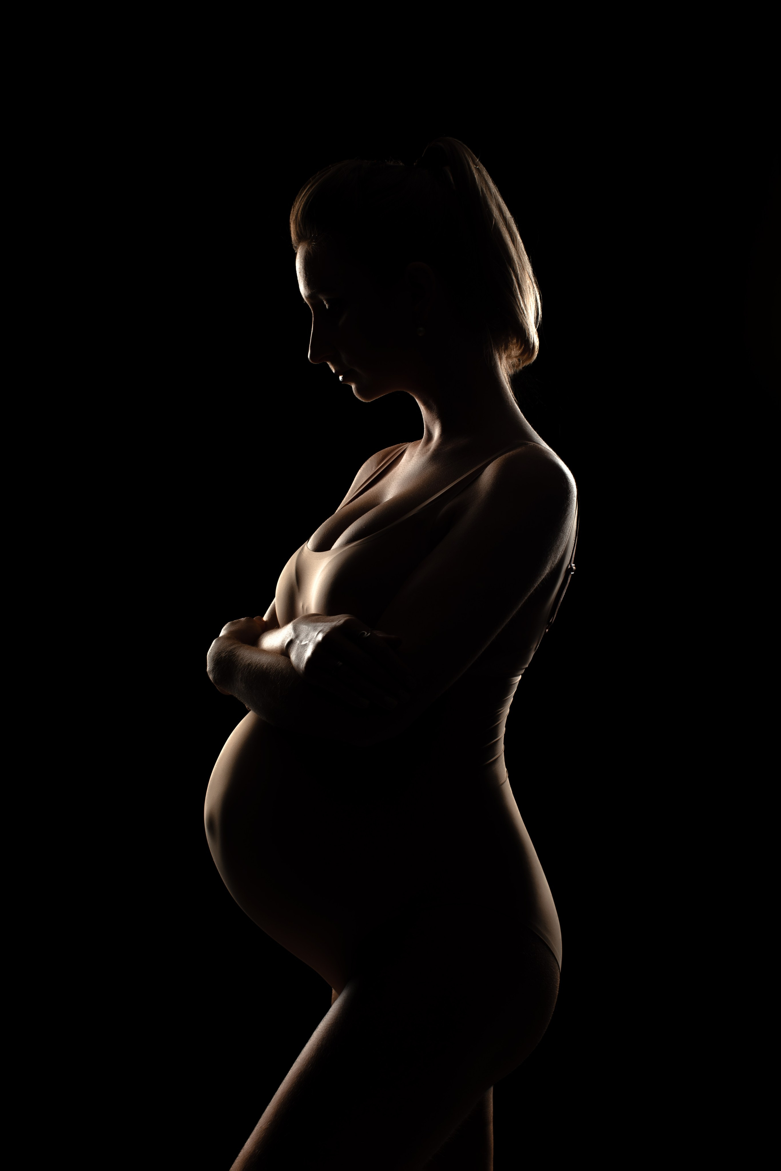 Professionelle Schwangerschaftsfotos Hockenheim Studio