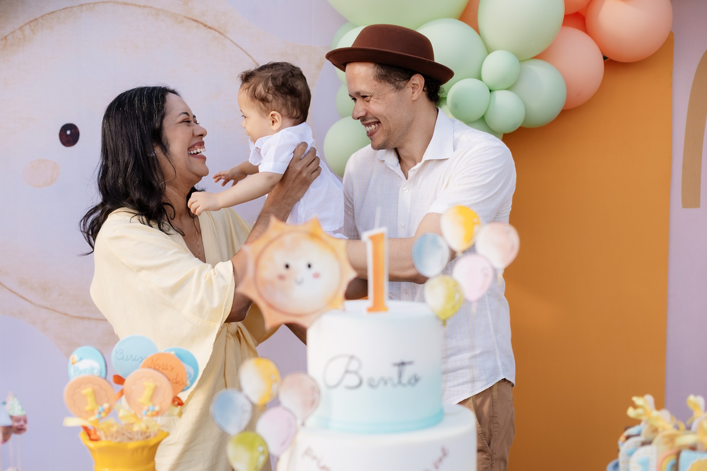 Bento 1 ano • Festa infantil em A Casa com Jardim | Fotografia de Família em Brasília e Recife. Fotógrafa em Brasília e Recife | Ensaios de família, gestante e festas infantis — Ize Fotografia