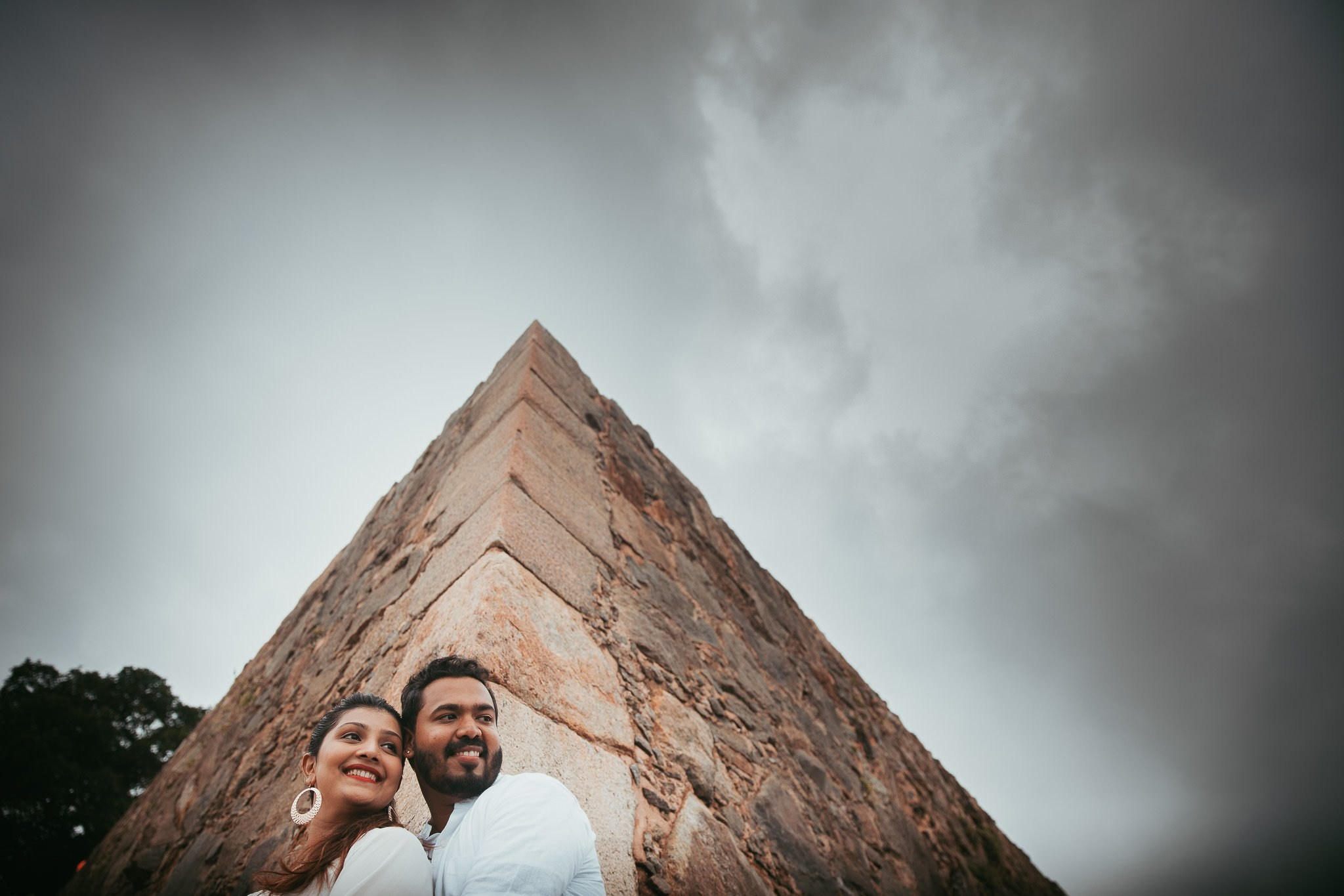 Pre wedding couple portraits at Galle, Sri Lanka