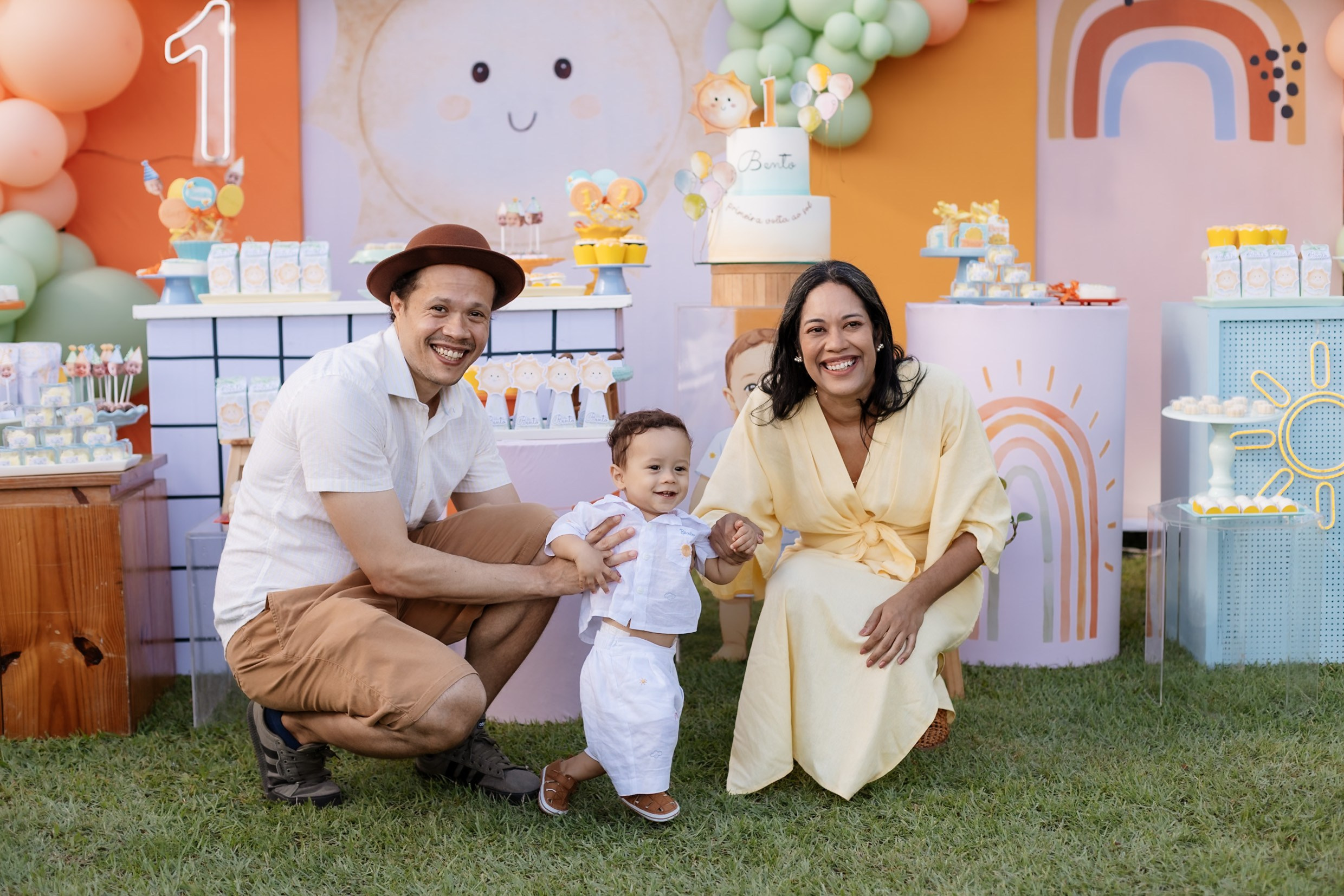 Bento 1 ano • Festa infantil em A Casa com Jardim | Fotografia de Família em Brasília e Recife. Fotógrafa em Brasília e Recife | Ensaios de família, gestante e festas infantis — Ize Fotografia
