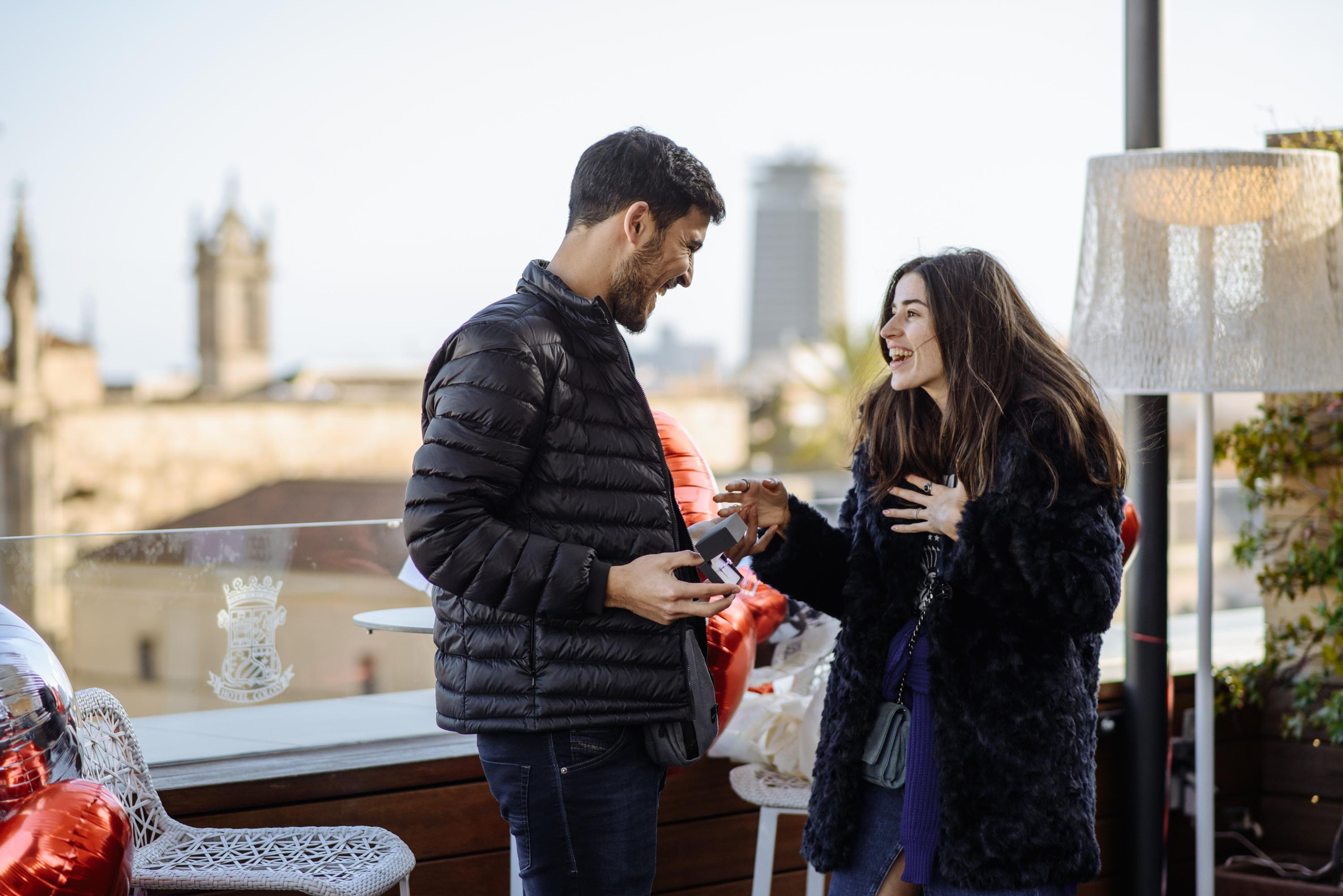 Wedding_Proposal. Fotógrafa Ekaterina Gasanova - sesiones de fotos en Barcelona