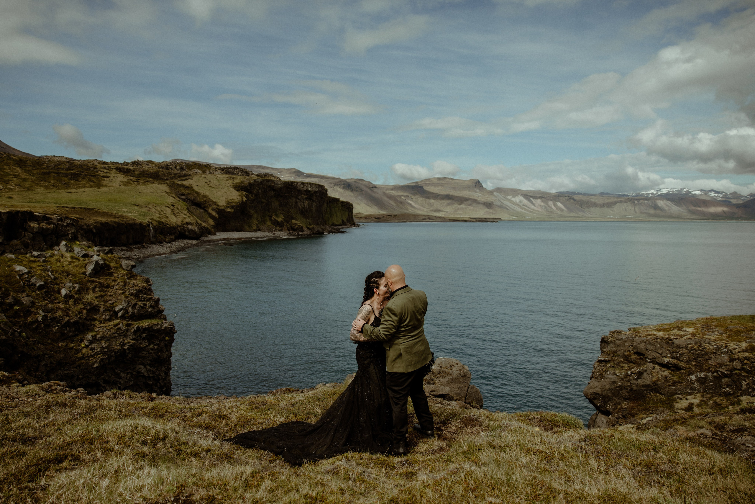 Viking inspired secret elopement in Iceland — wedding in Budir. Iceland elopement photographer & videographer