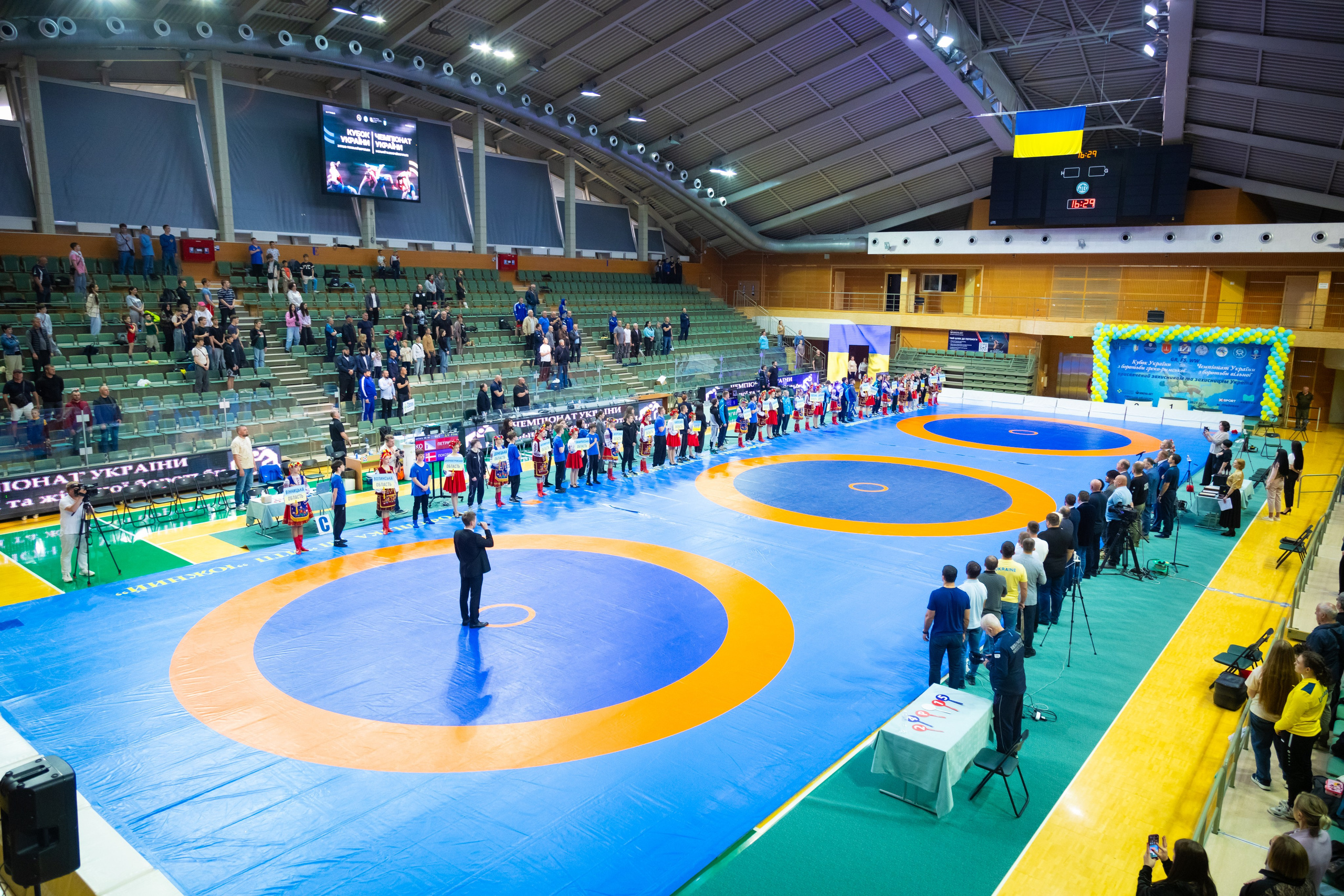 Кубок України по ГРБ та Чемпіонат України з Вільної боротьби серед дорослих 2025р. в м.Південне Одеської обл