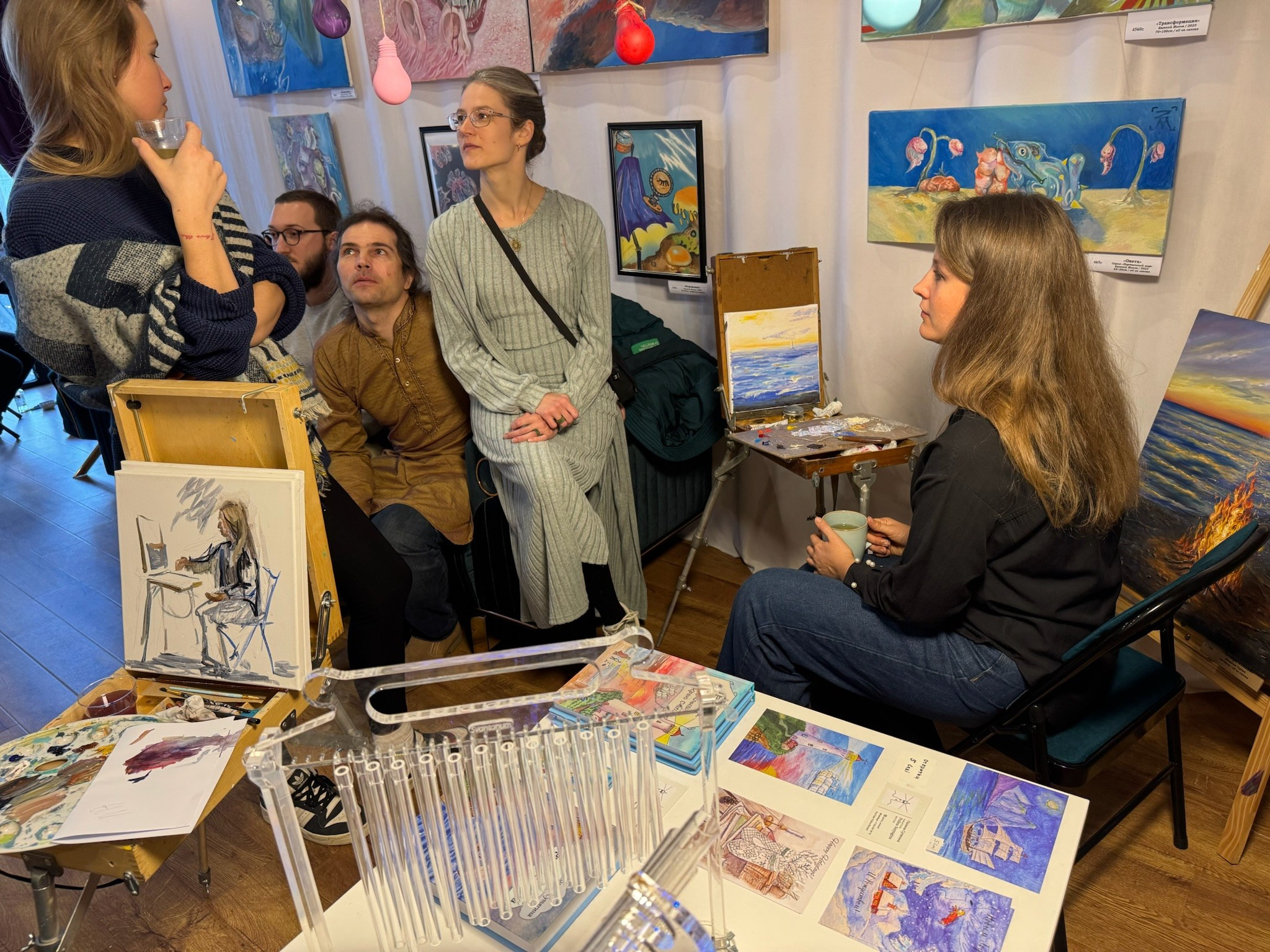 Выставка-продажа картин Ольги Савеловой. Художник живописец Савелова Ольга