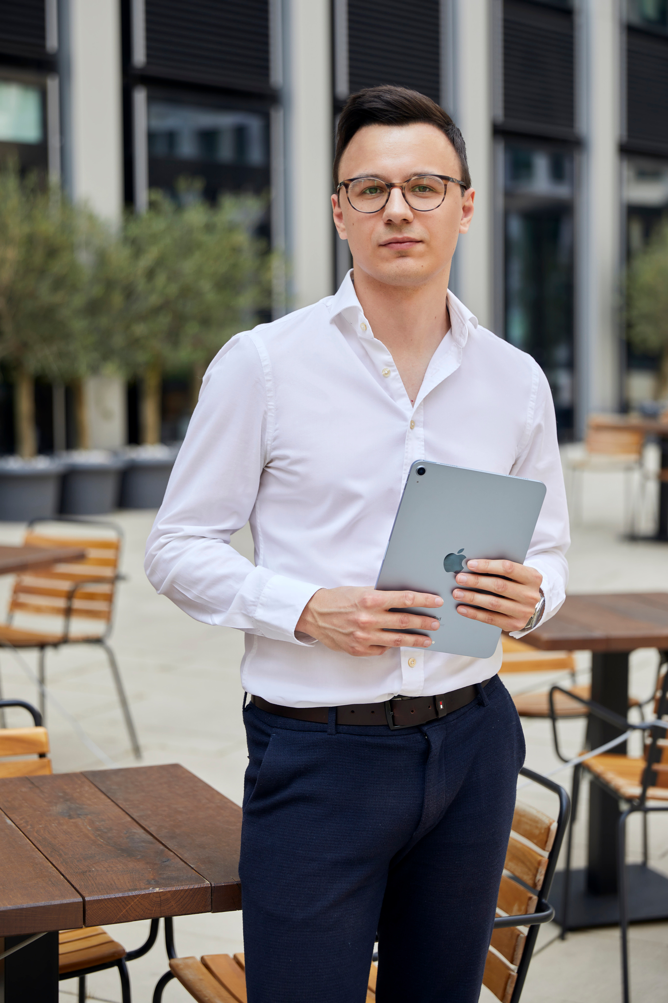Business portrait in Frankfurt am Main. Fotograf in Frankfurt | Evgeniia Dubrov