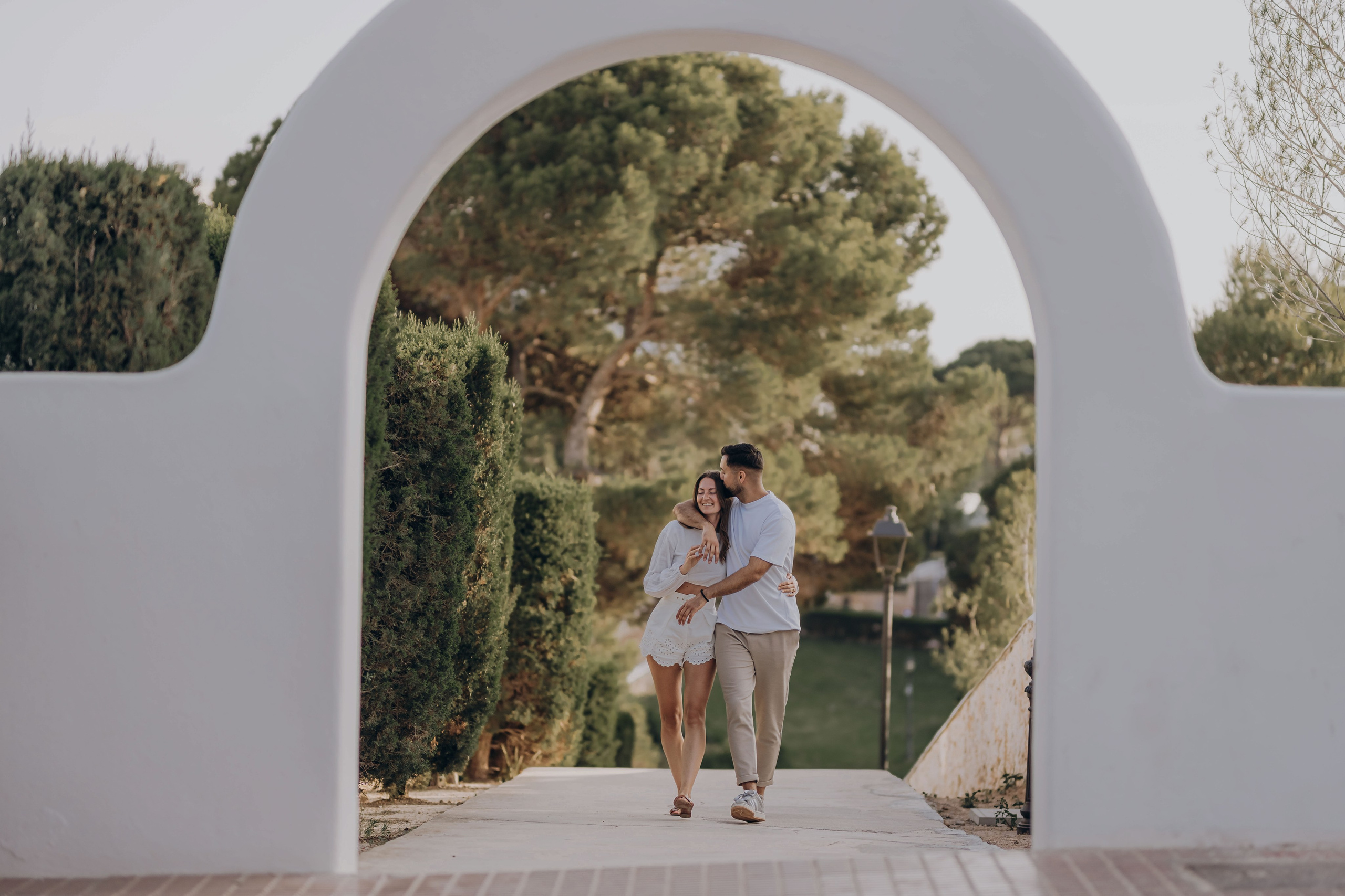 Great day of Magdalena & Zoran. Photographer in Mallorca