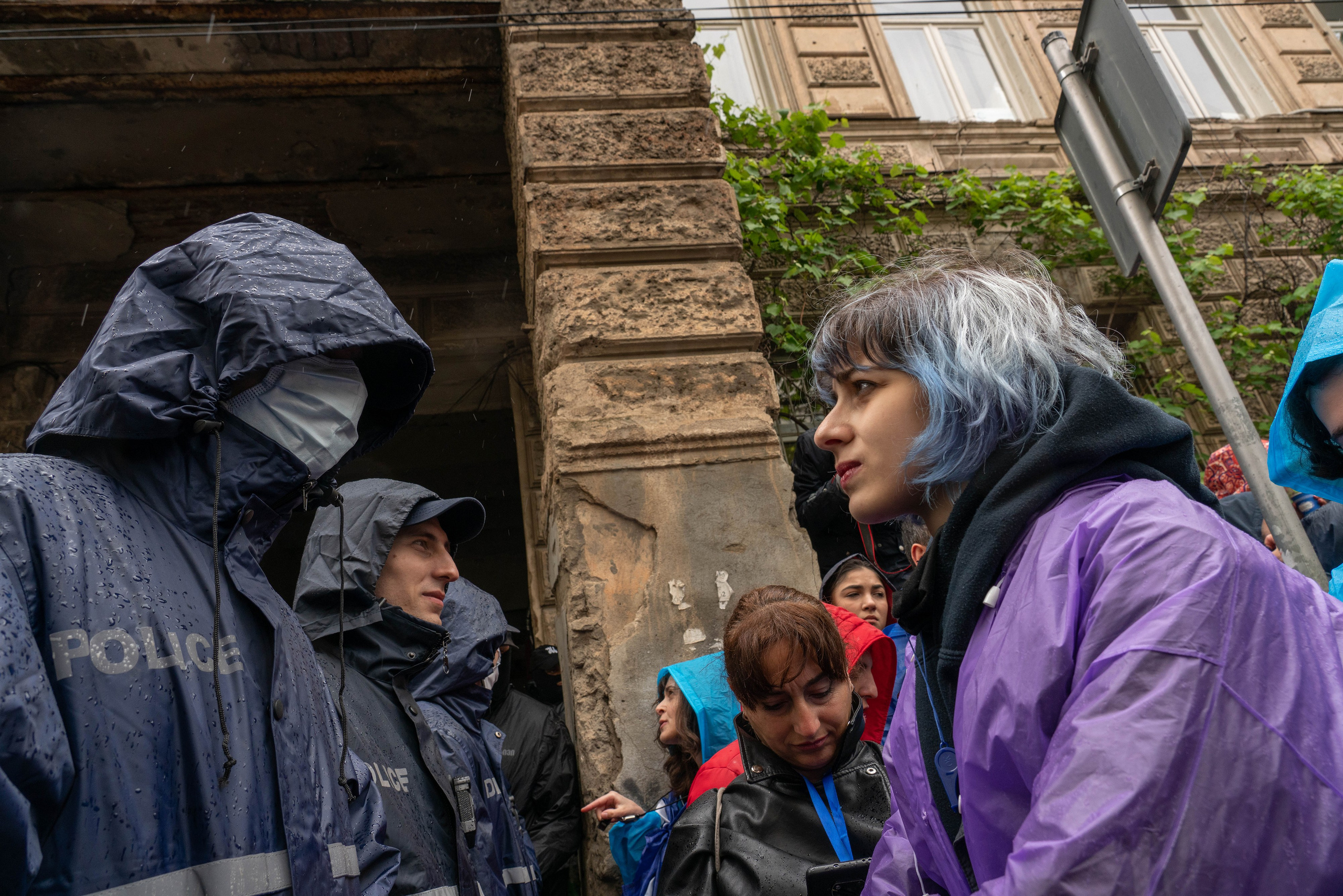 Georgia against the “foreign agents” law. Marina Sycheva