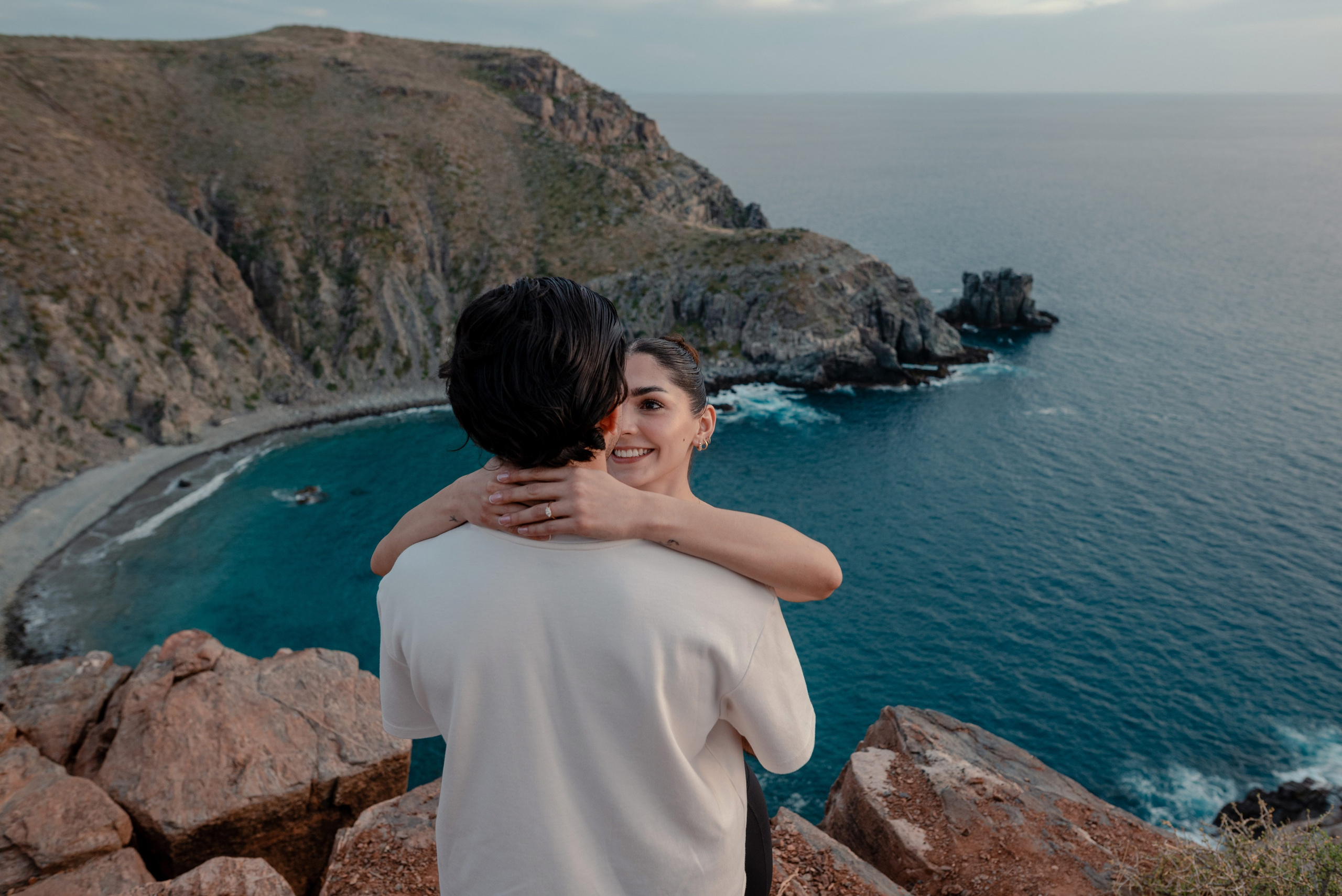 Save the Date at Punta Lobos | Adventure Engagement Session in Todos Santos. Los Cabos Wedding Photographer – Izrael Reyna