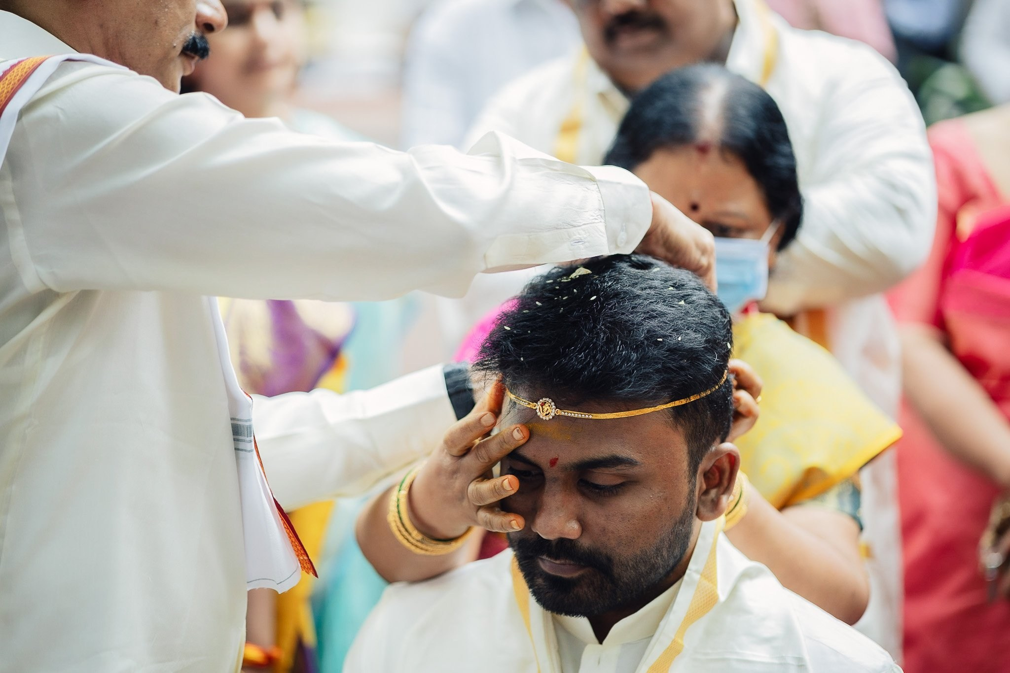 Traditional Telugu Wedding Photography Bangalore | Le Roma Gardenia