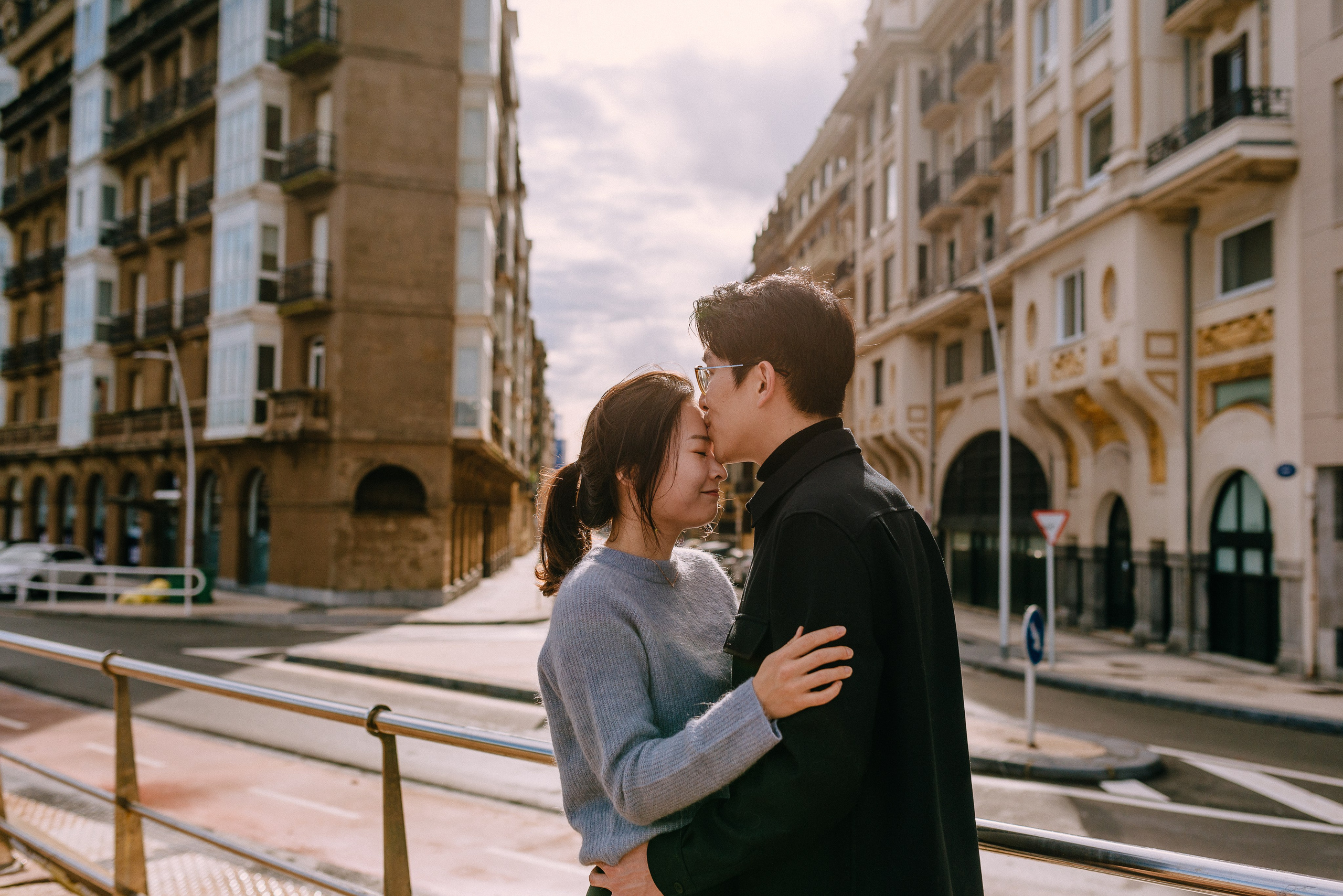 Couple photohoot in San-Sebastian. Photographer in Bilbao Irina Makou