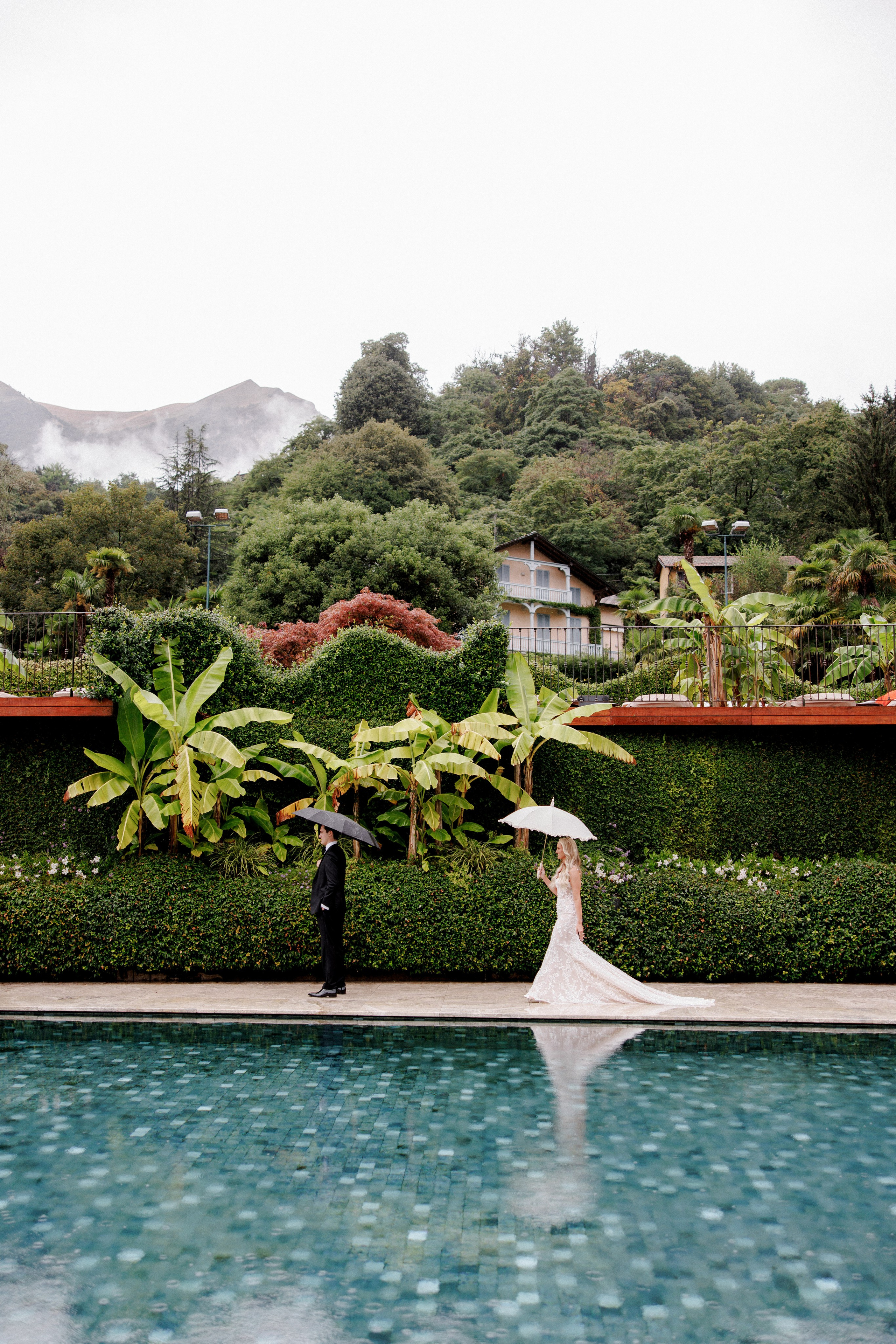 A Timeless & Chic Wedding at Villa Balbianello and Grand Hotel Tremezzo, Lake Como. Wedding and Family Photographer Switzerland and Italy. Valeria Diaz
