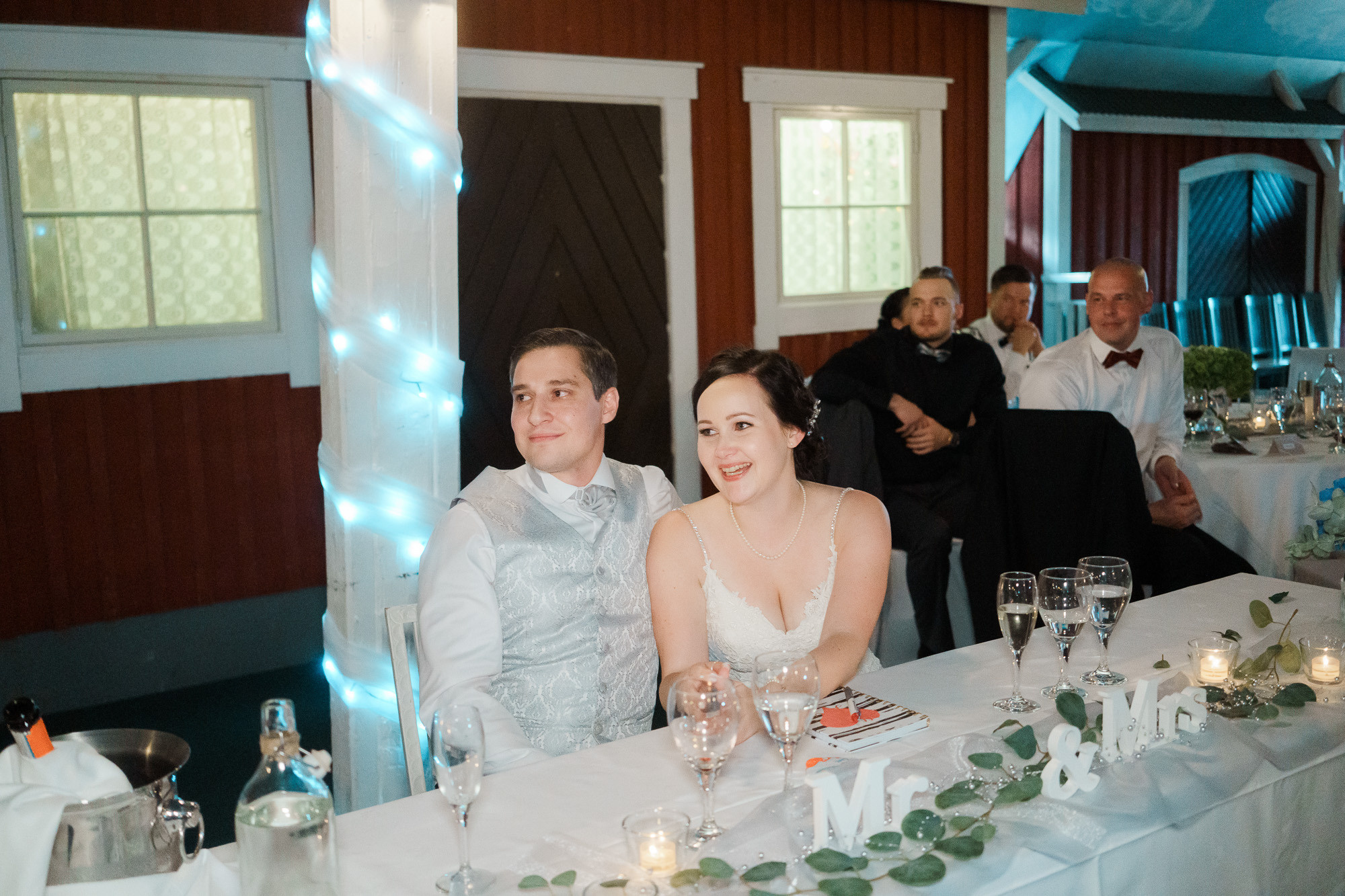 Tiia&Michael, Orimattilan kirkko, Messilän markkinaravintola