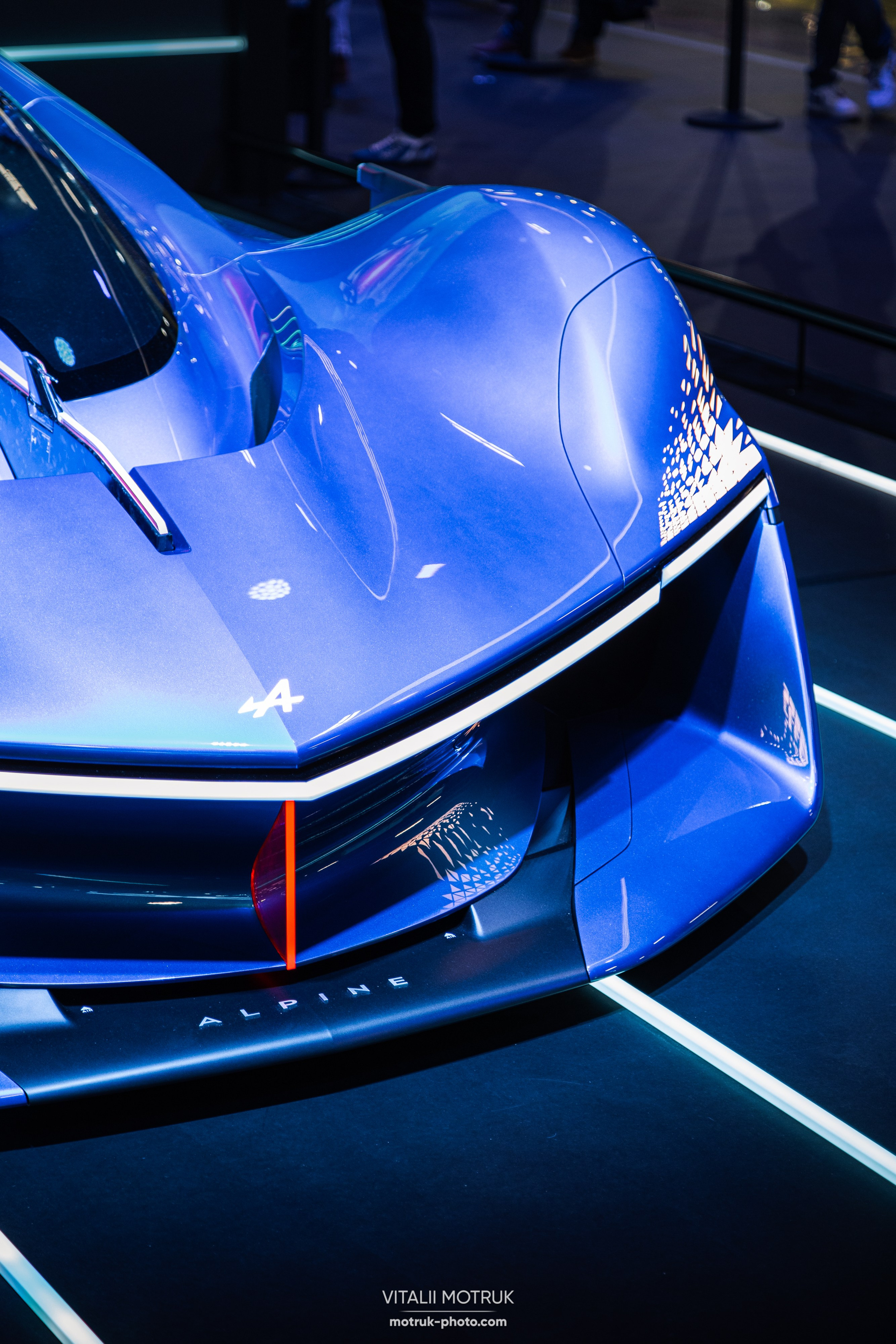 Mondial Auto 2022. Photographe de voitures à Paris — Vitalii Motruk