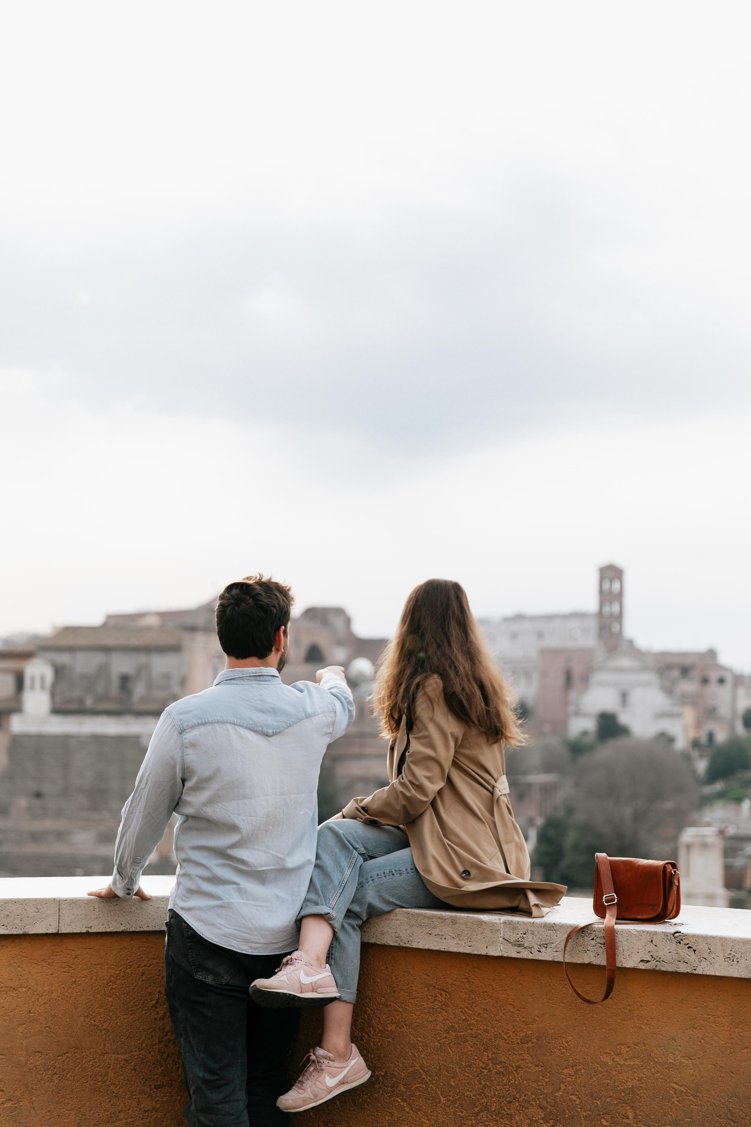 Piazza del Campidoglio. Photographer in Rome