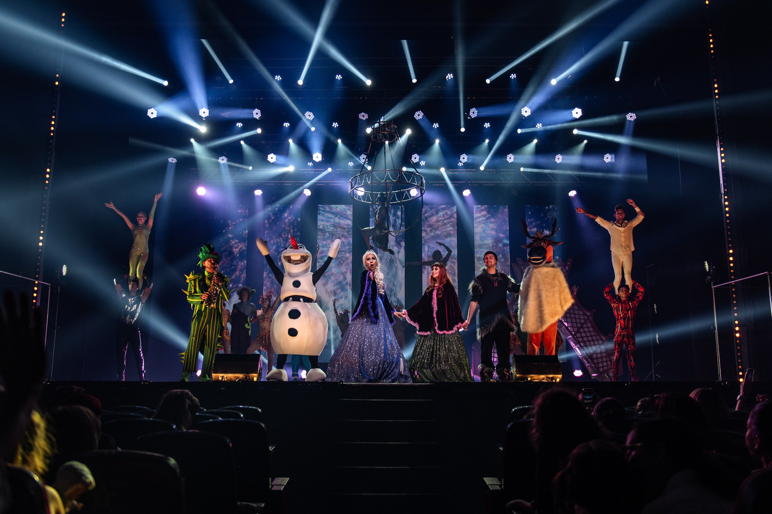 Magia Frozen en Teatro Victoria. Фотограф Екатерина Гасанова — фотосессии в Барселоне