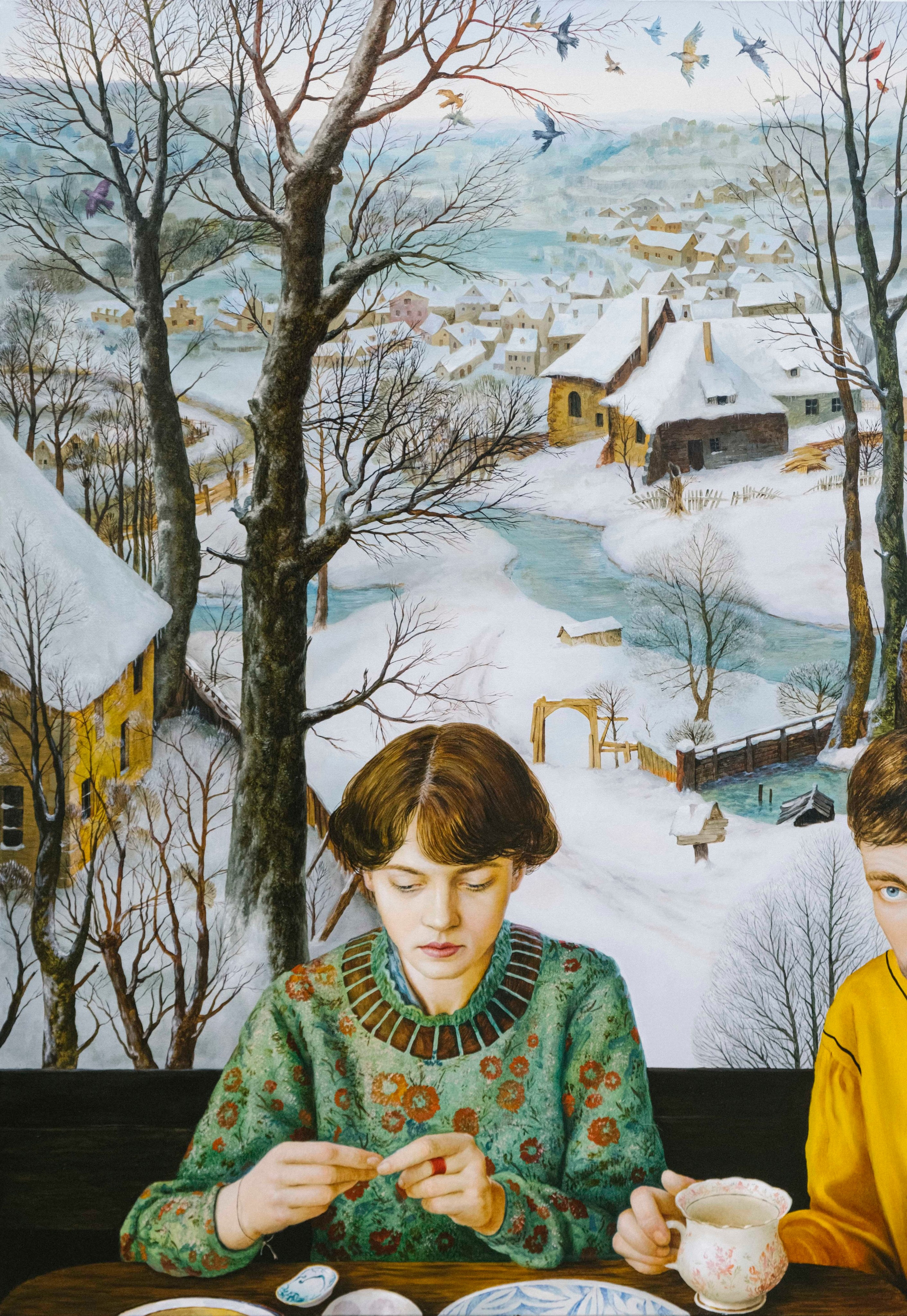 Teatime with Bruegel. ELEN BEZHEN