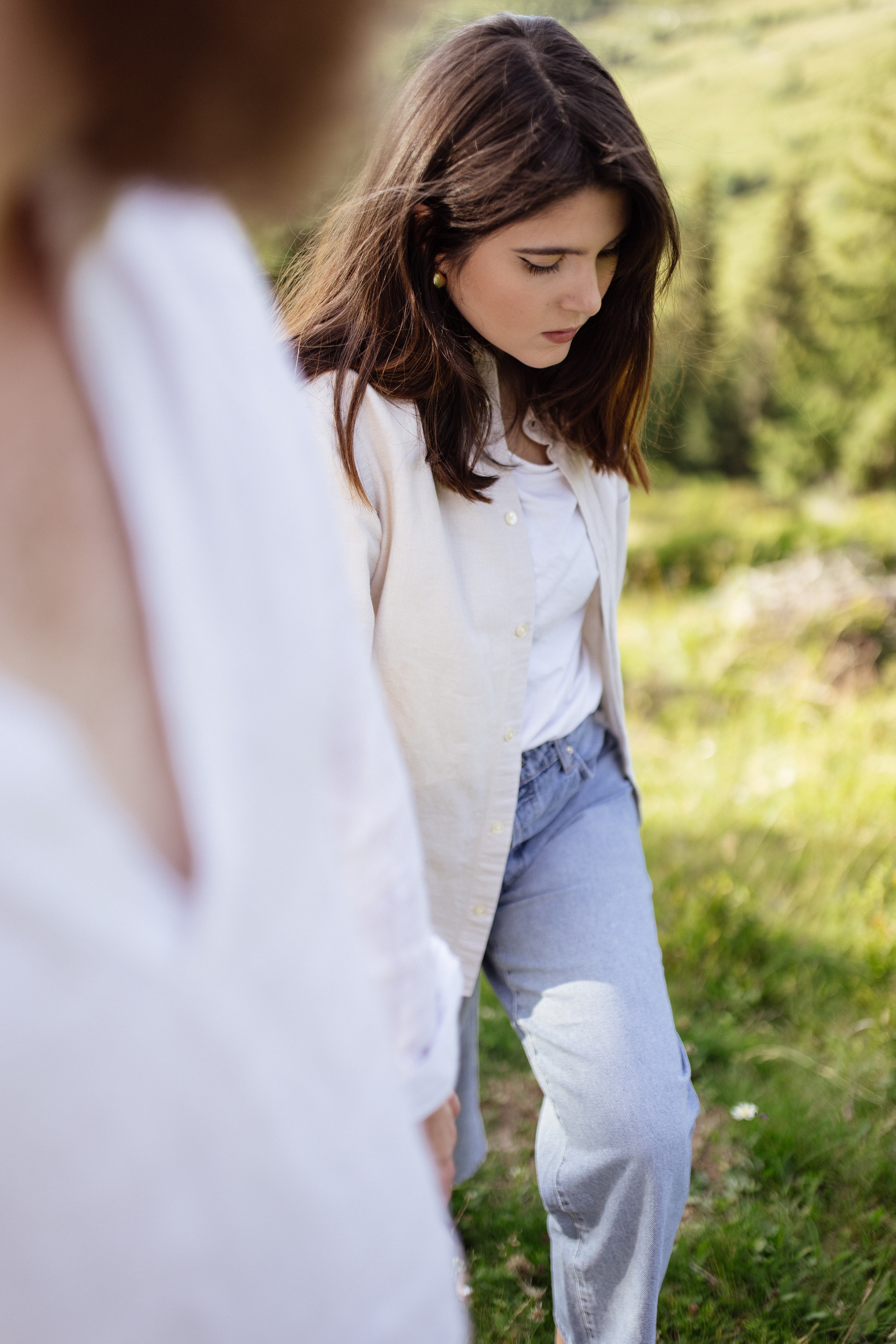 Airy couple session up in the mountains. Italy wedding photographer. Wedding photographer and videographer based in Timisoara, Romania