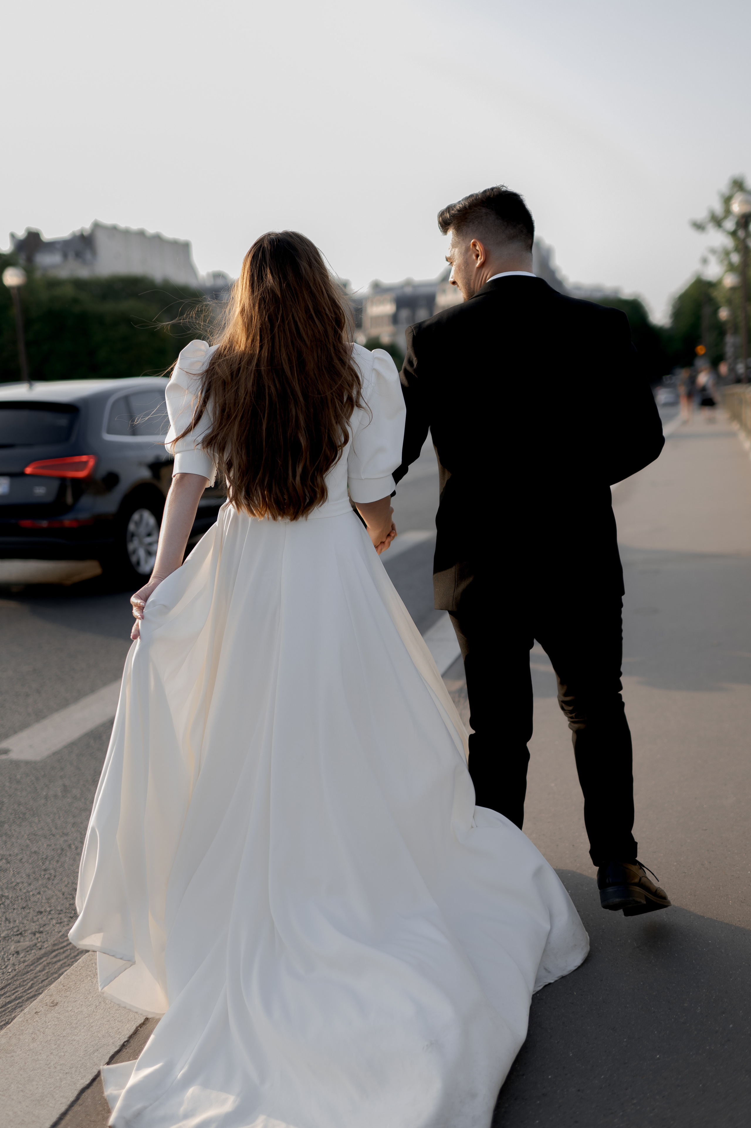 Romantic Wedding on the Seine in Paris photography by Sorin and Patricia wedding destination photography and film