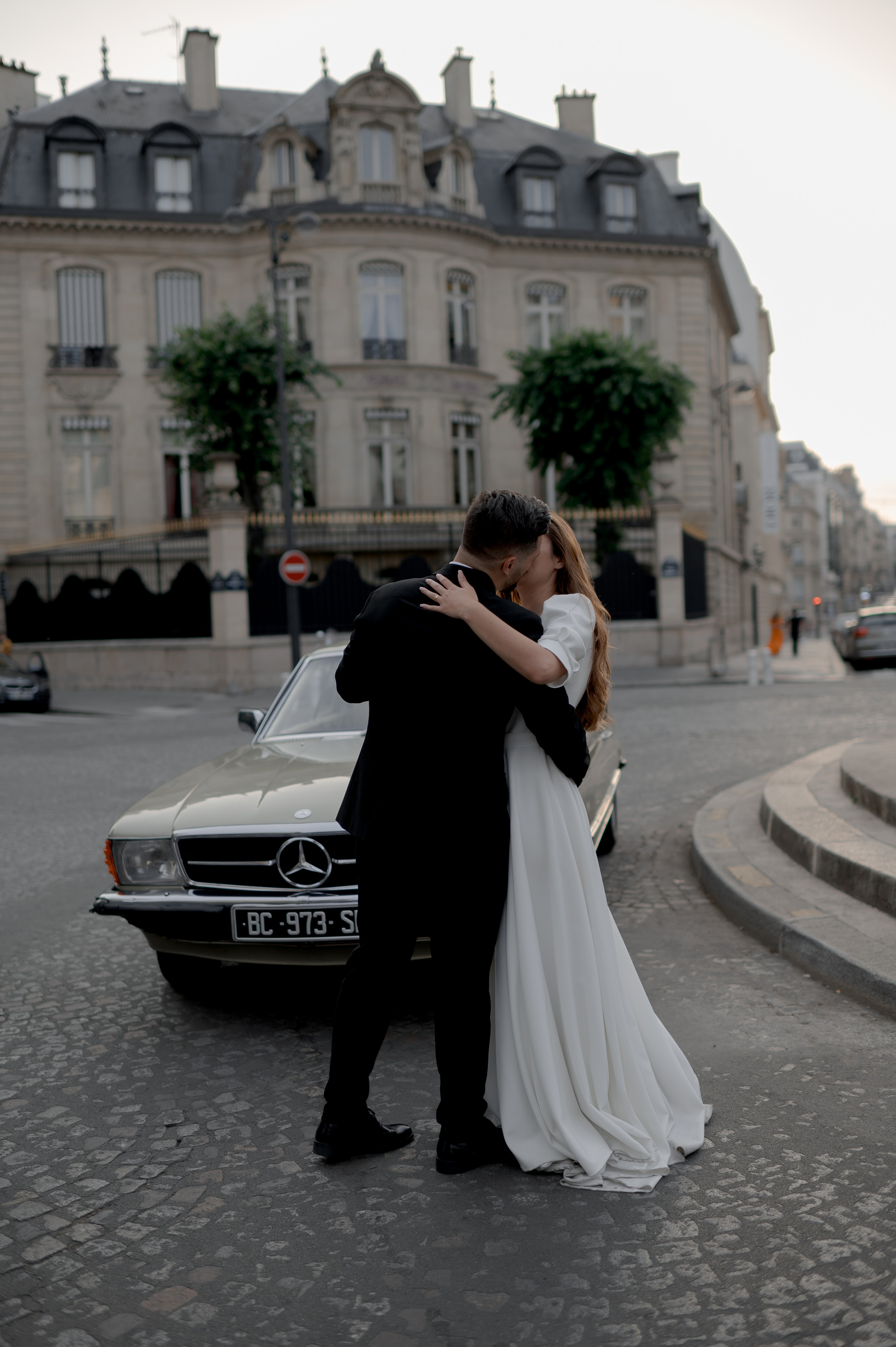 Romantic Wedding on the Seine in Paris photography by Sorin and Patricia wedding destination photography and film