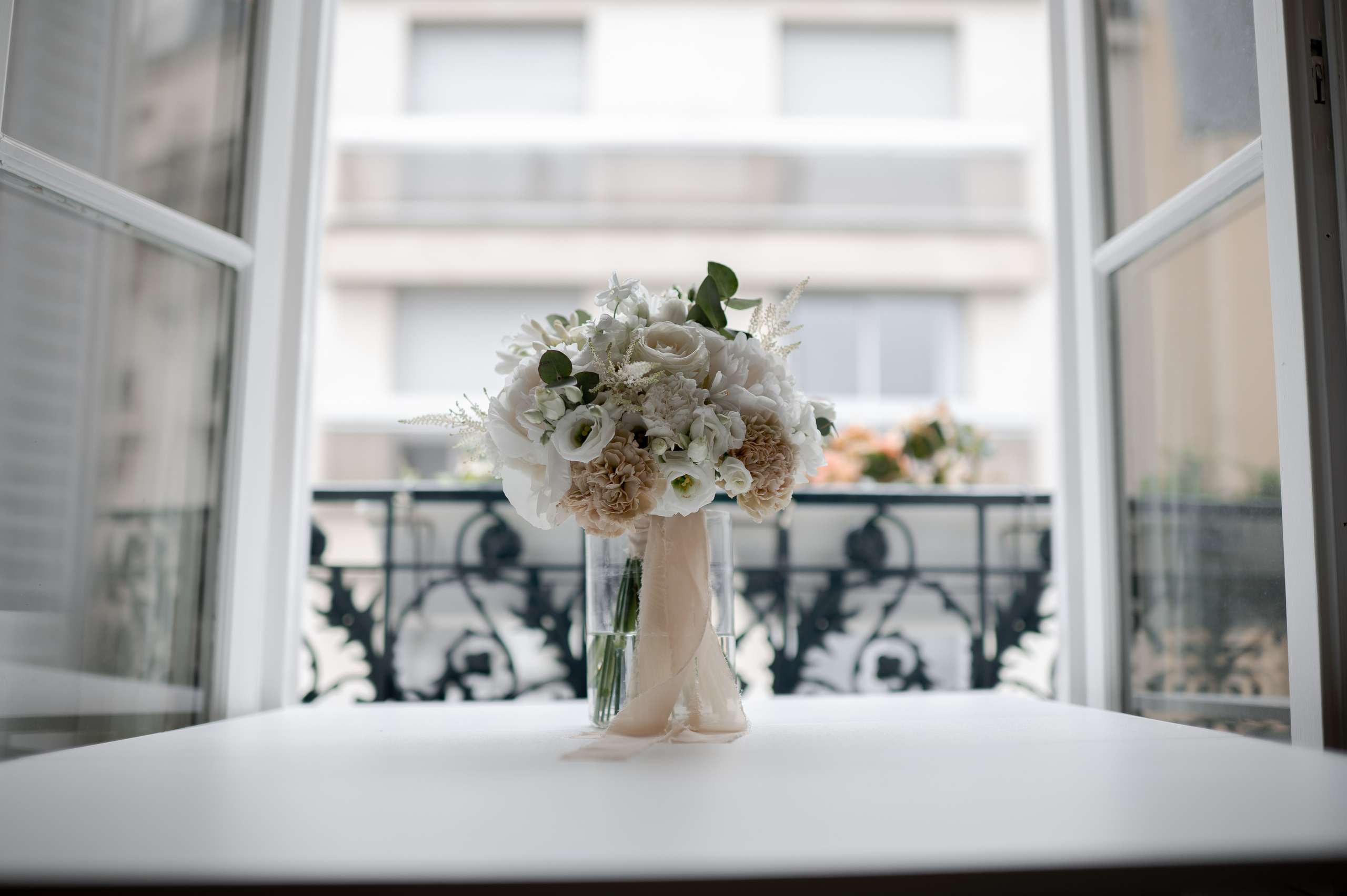 Romantic Wedding on the Seine in Paris photography by Sorin and Patricia wedding destination photography and film