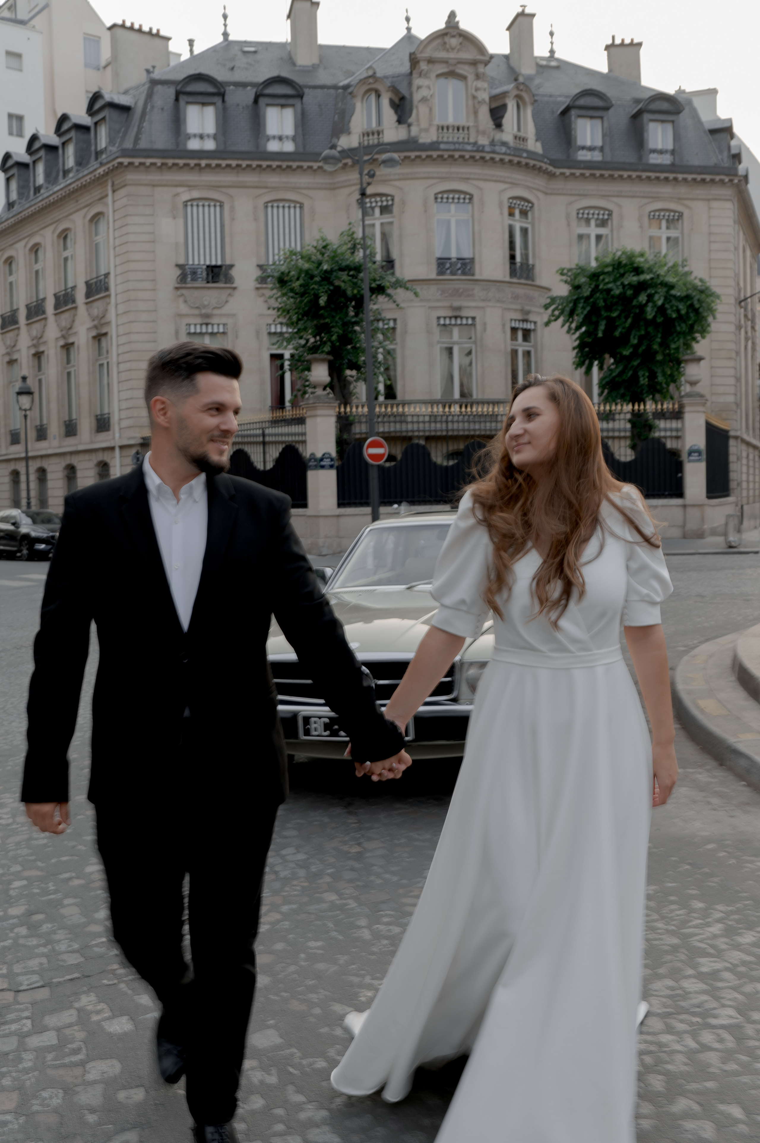 Romantic Wedding on the Seine in Paris photography by Sorin and Patricia wedding destination photography and film
