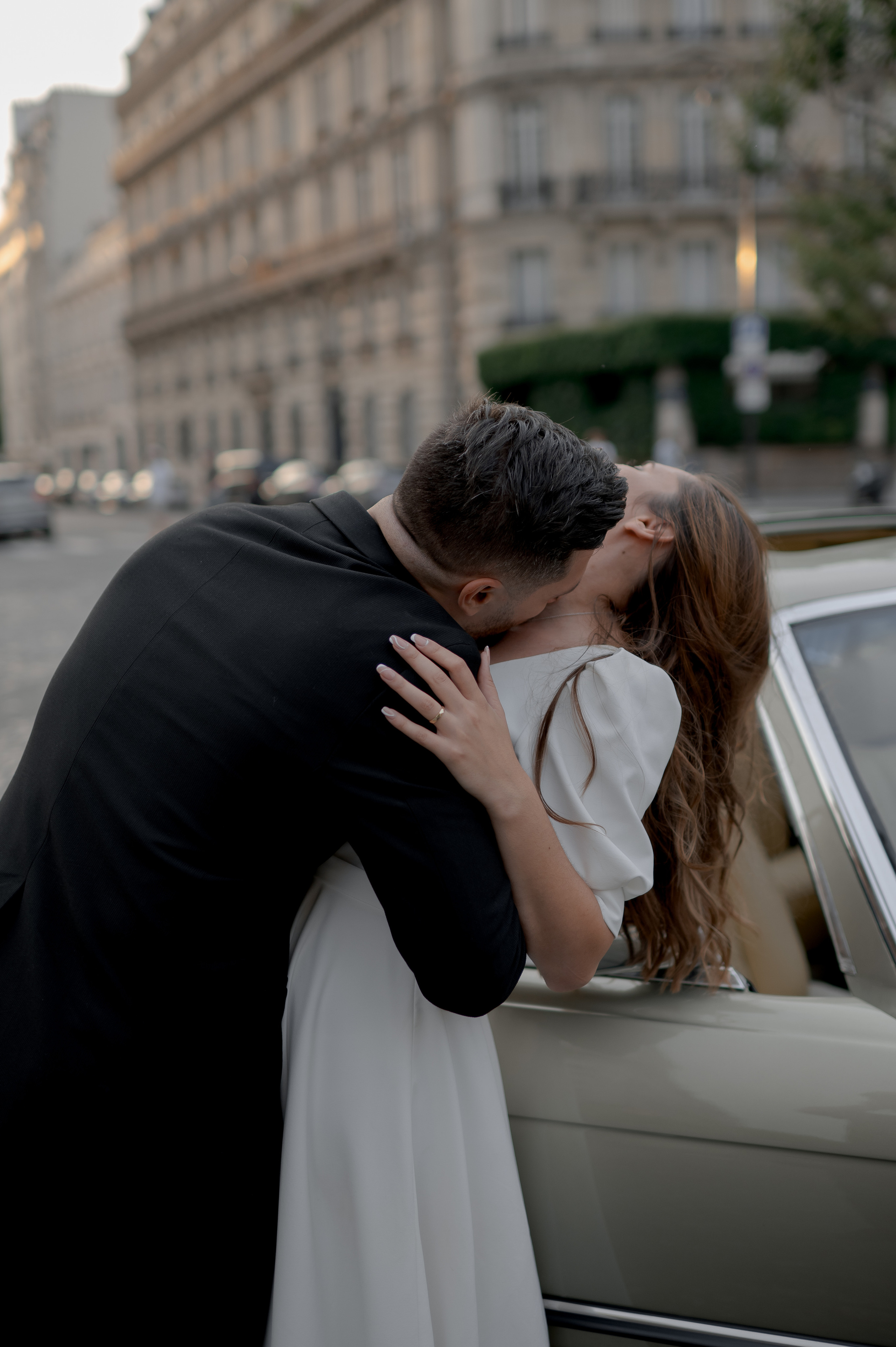 Romantic Wedding on the Seine in Paris photography by Sorin and Patricia wedding destination photography and film