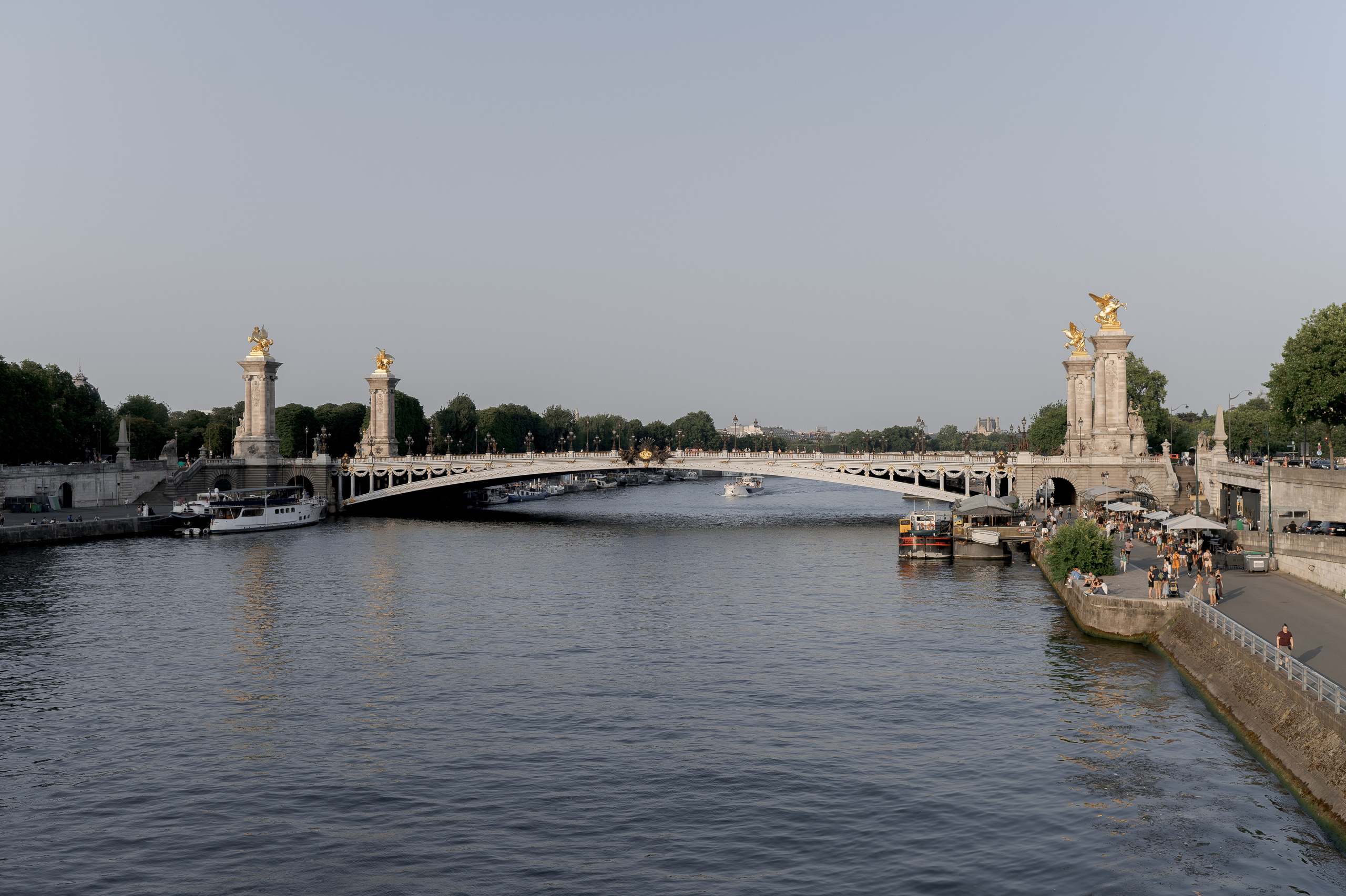 Romantic Wedding on the Seine in Paris photography by Sorin and Patricia wedding destination photography and film