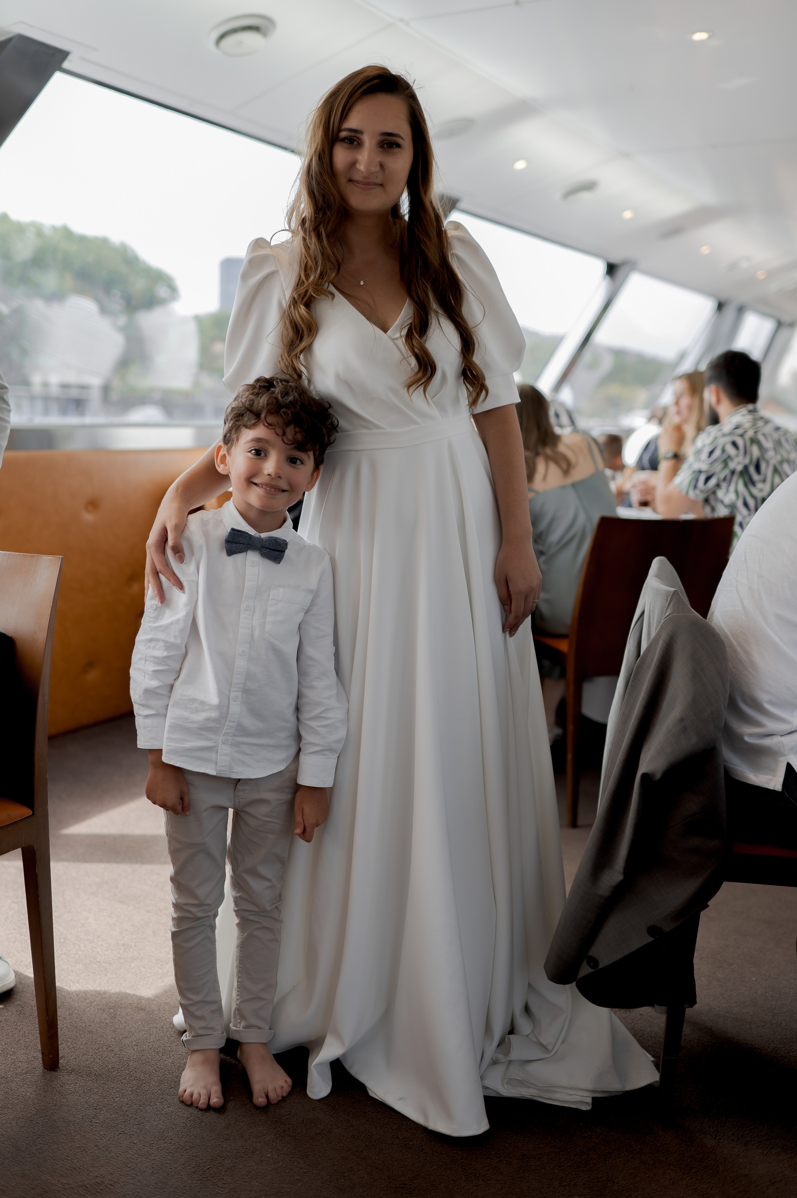 Romantic Wedding on the Seine in Paris photography by Sorin and Patricia wedding destination photography and film