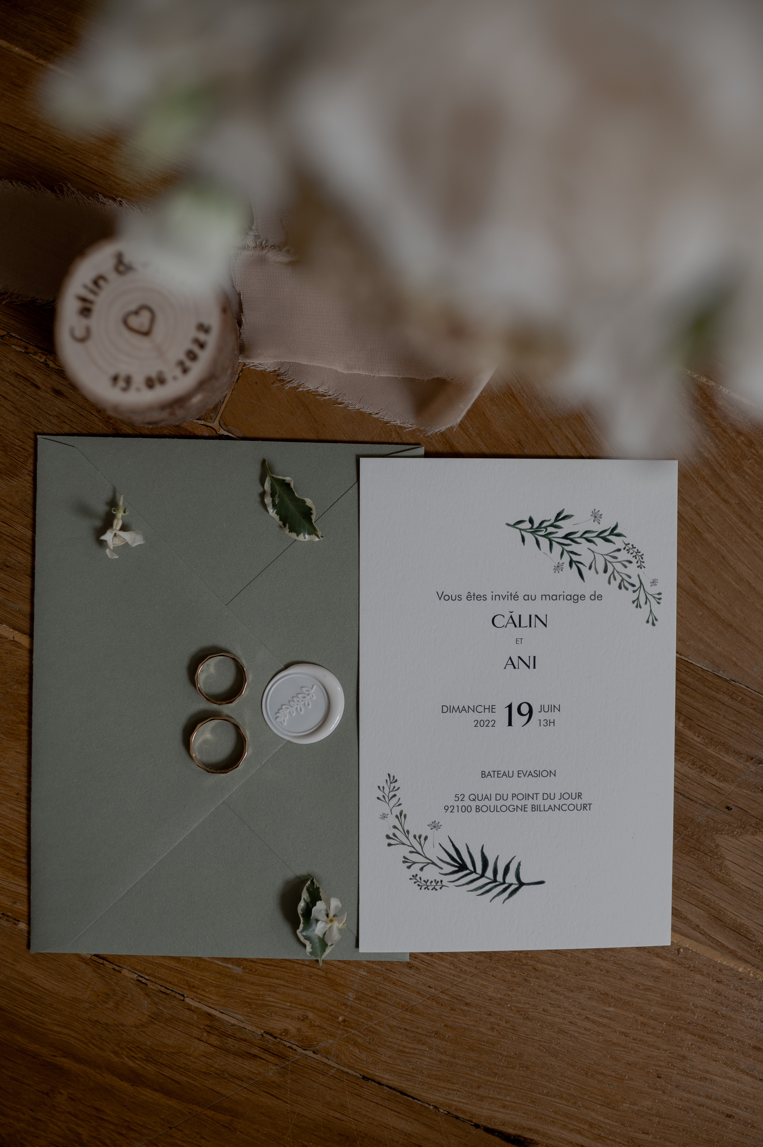 Romantic Wedding on the Seine in Paris photography by Sorin and Patricia wedding destination photography and film