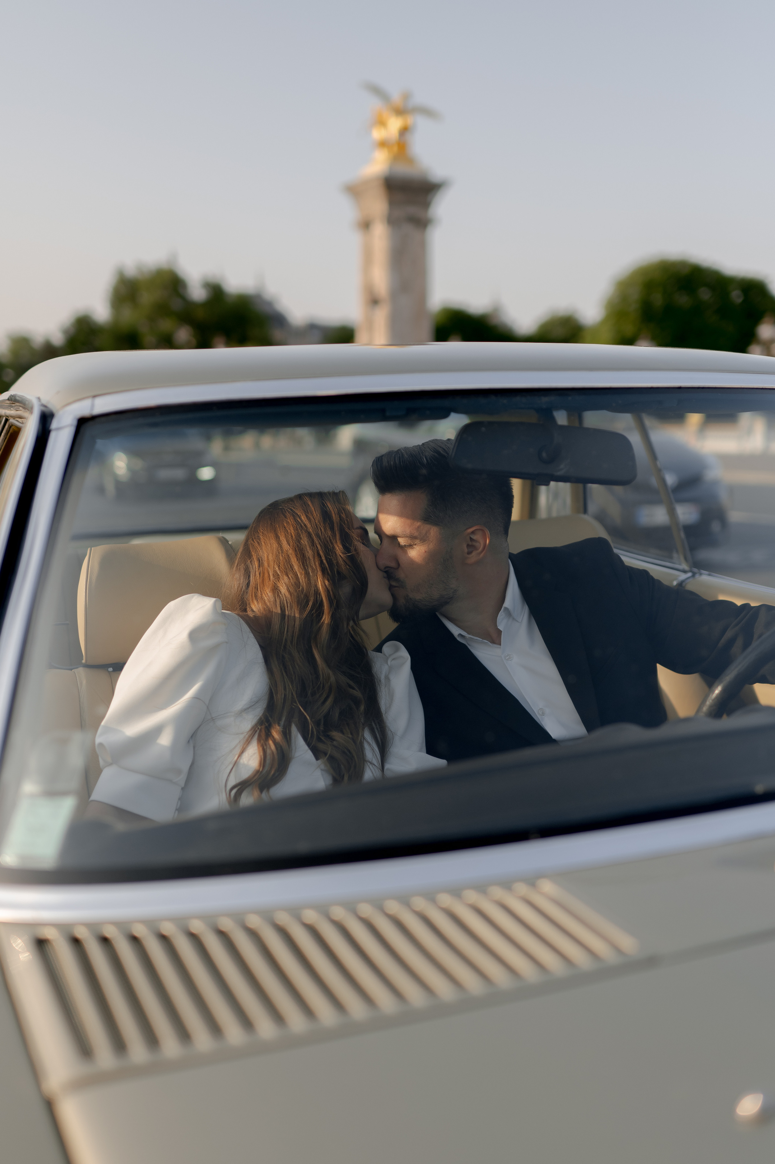Romantic Wedding on the Seine in Paris photography by Sorin and Patricia wedding destination photography and film