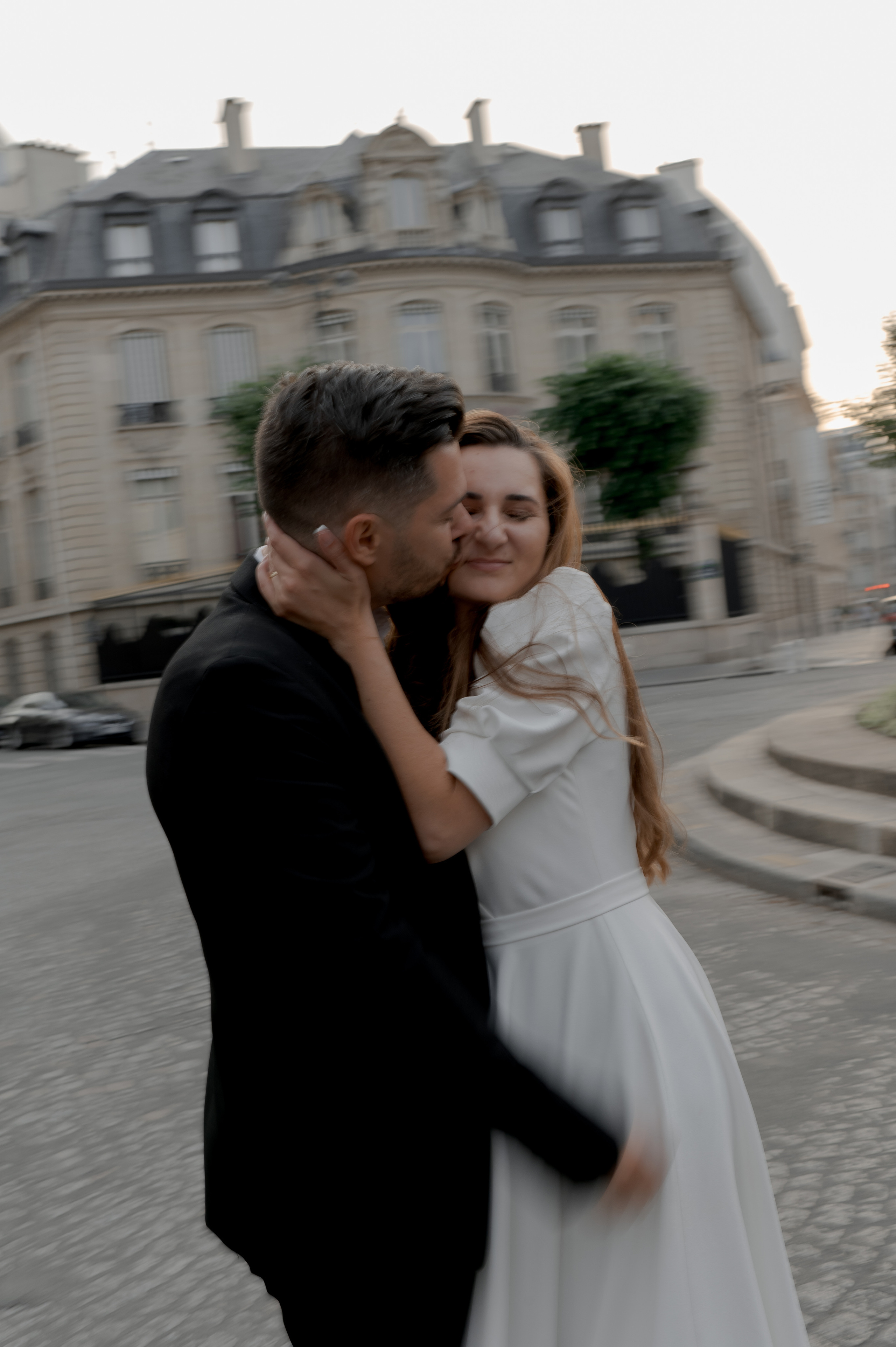 Romantic Wedding on the Seine in Paris photography by Sorin and Patricia wedding destination photography and film
