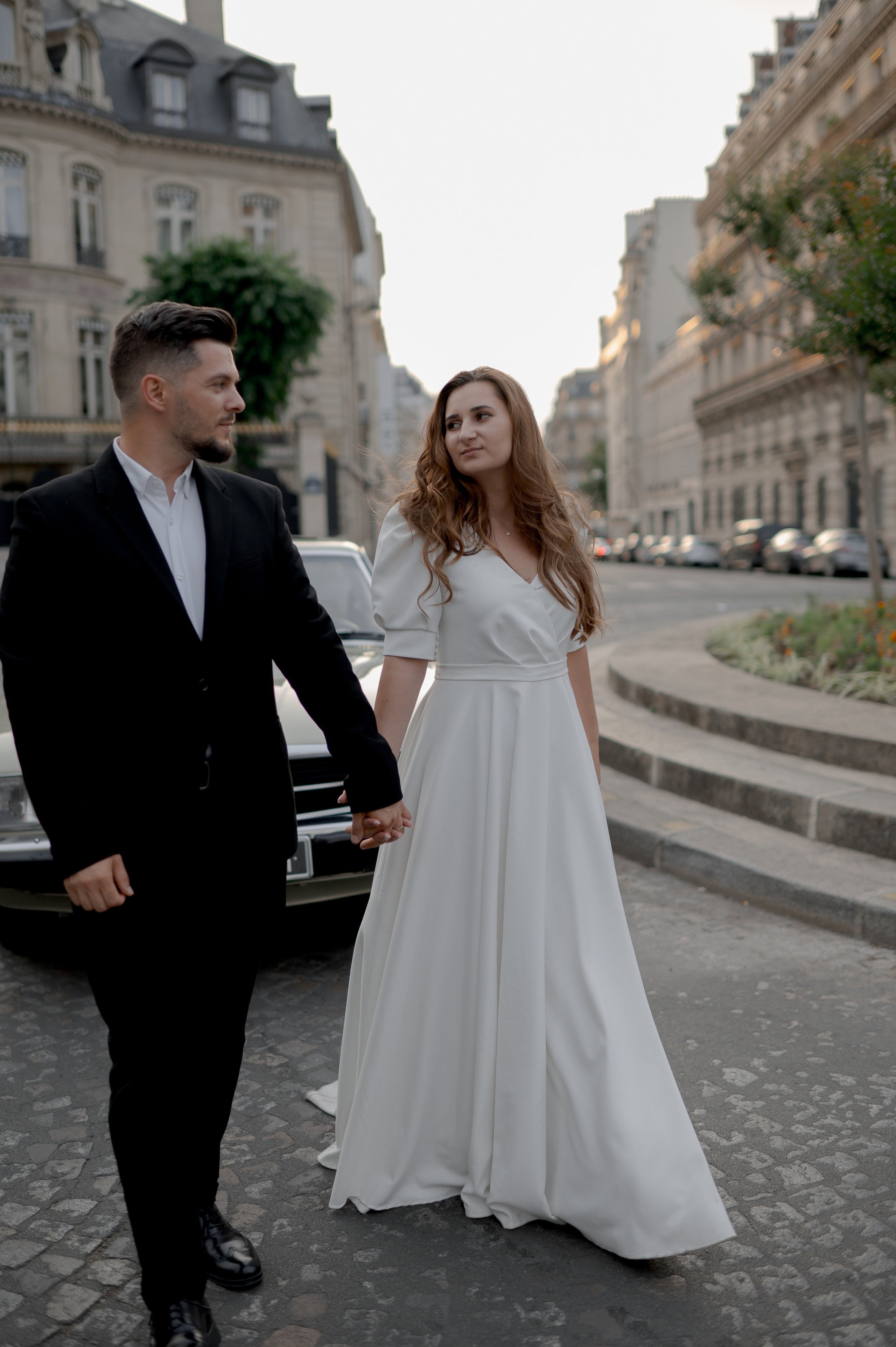 Romantic Wedding on the Seine in Paris photography by Sorin and Patricia wedding destination photography and film