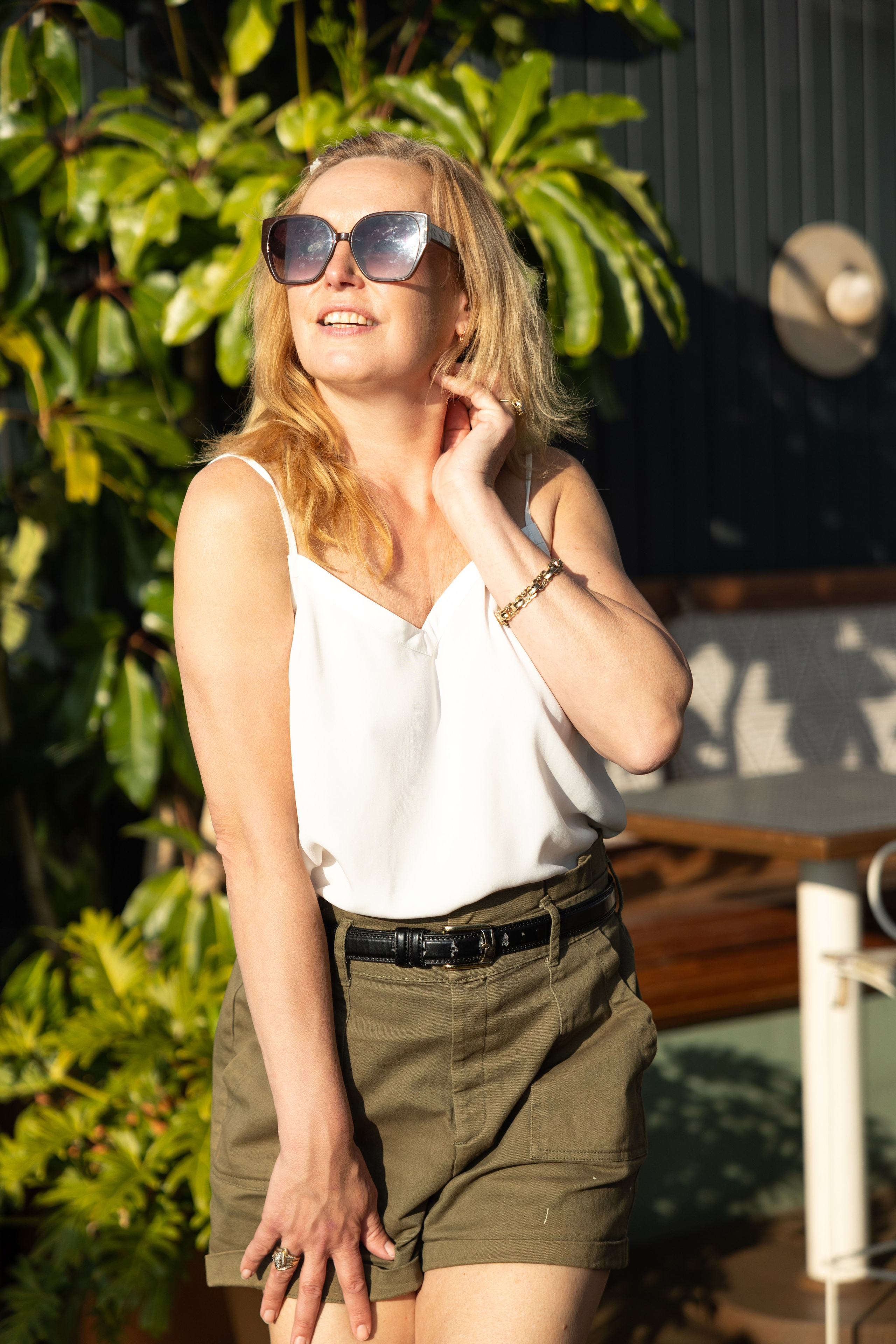 Personal brand photoshoot at The Hoxton, Poblenou hotel’s rooftop. Eugénie Smirnova — your photographer in Toulouse and southwest France