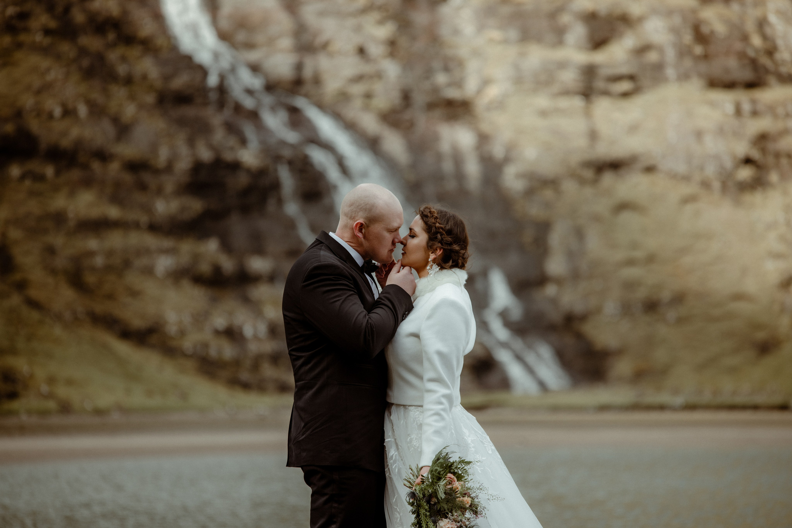 Faroe Islands elopement | Adventure wedding in Faroe Islands. Iceland elopement photographer & videographer