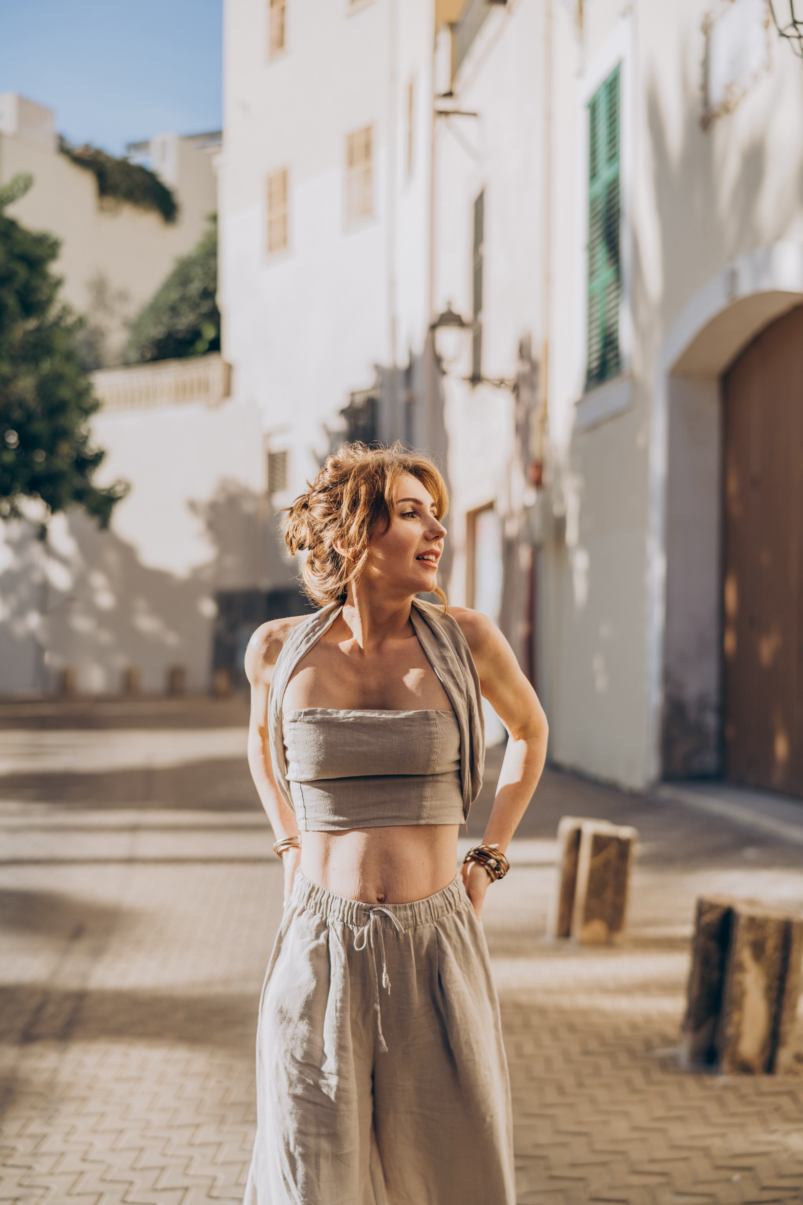 The soul explores the world. Photoshoot. Photographer in Mallorca