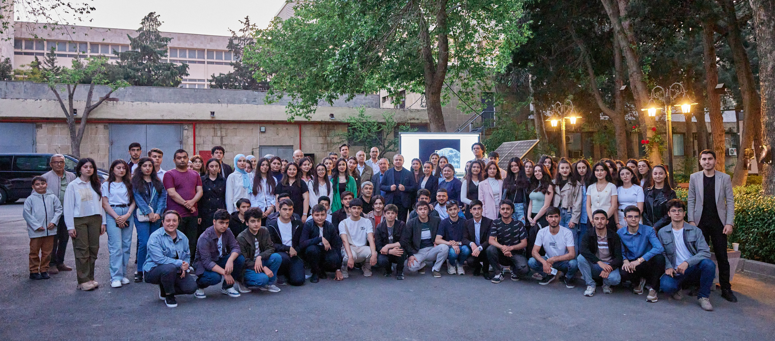 Bakı Dövlət Universitetində müşahidə axşamı. Həvəskar Astronomlar Cəmiyyəti — Astronomy.az