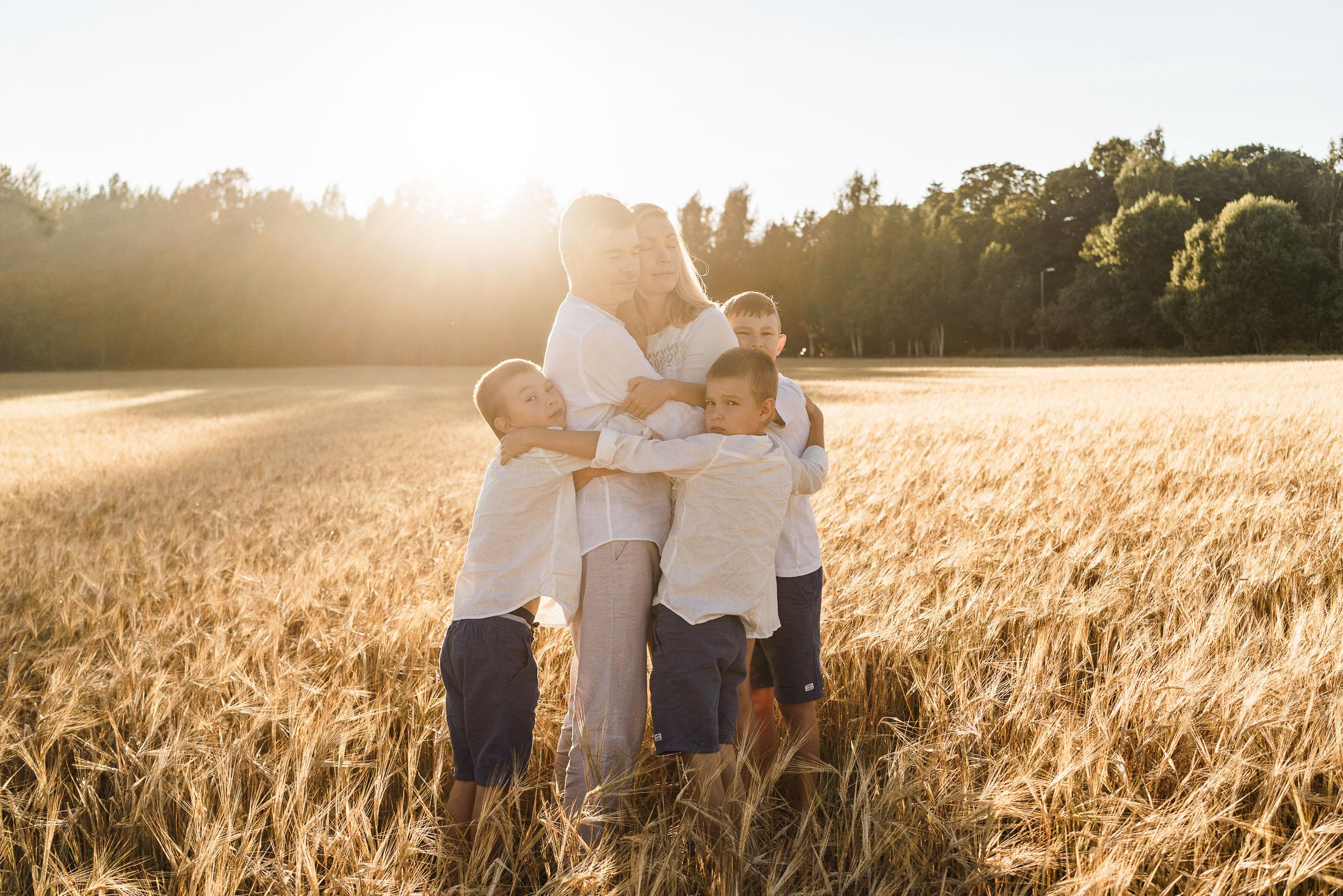 Perhekuvaus Vantaalla